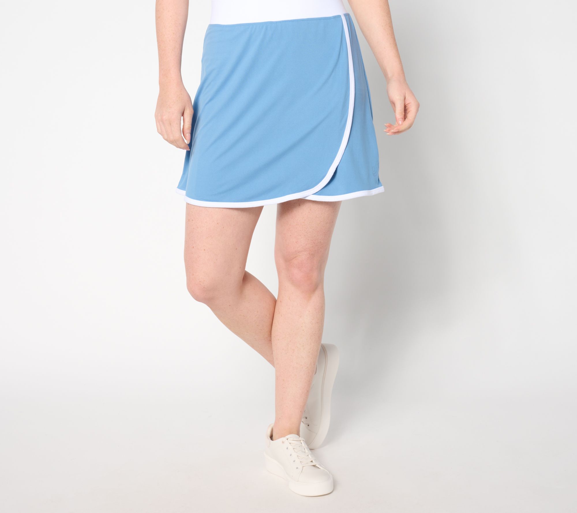 "As Is" Cuddl Duds Flexwear Foldover Skort