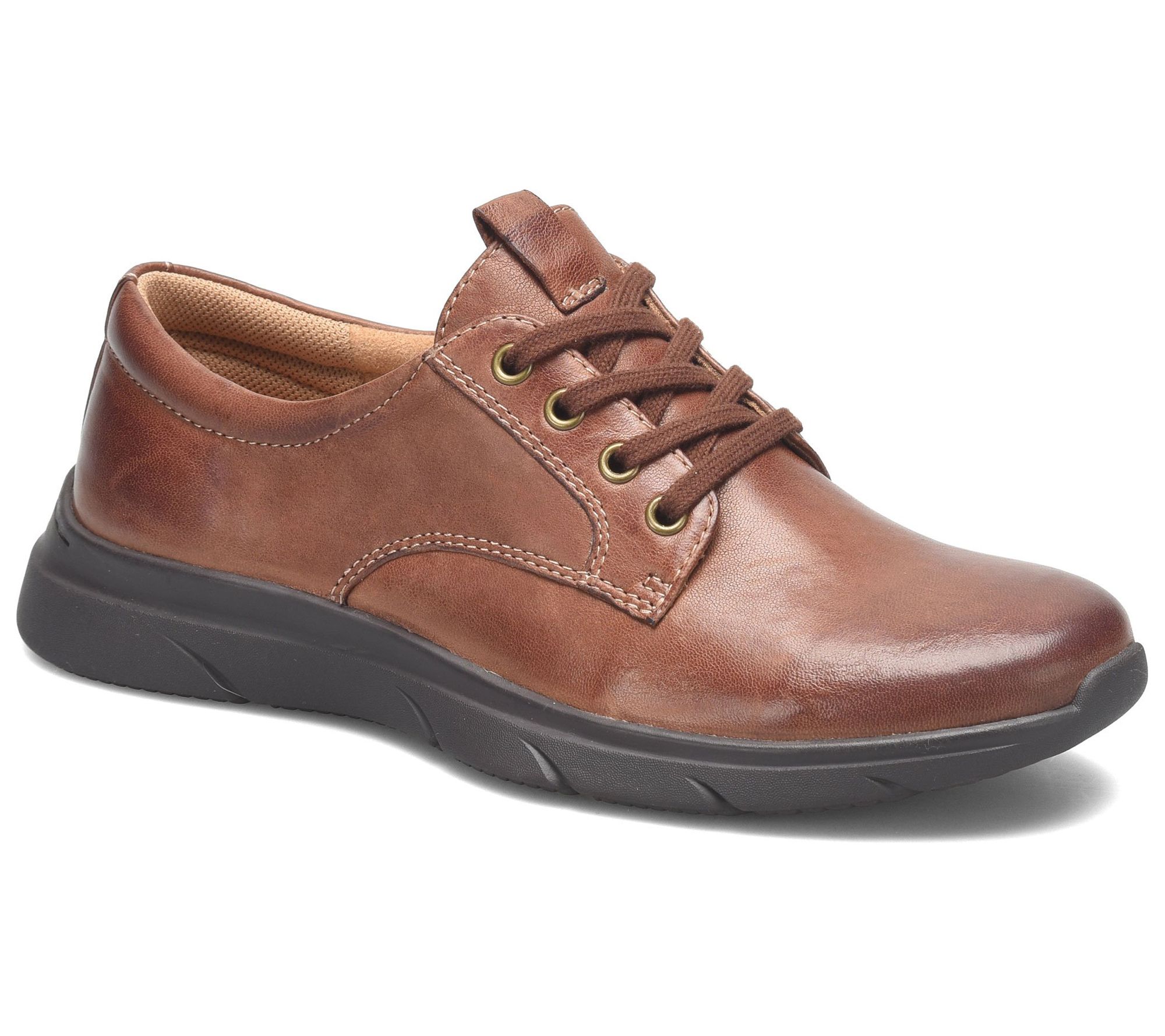 Comfortiva Water Resistant Leather Fashion Sneaker- Mariah