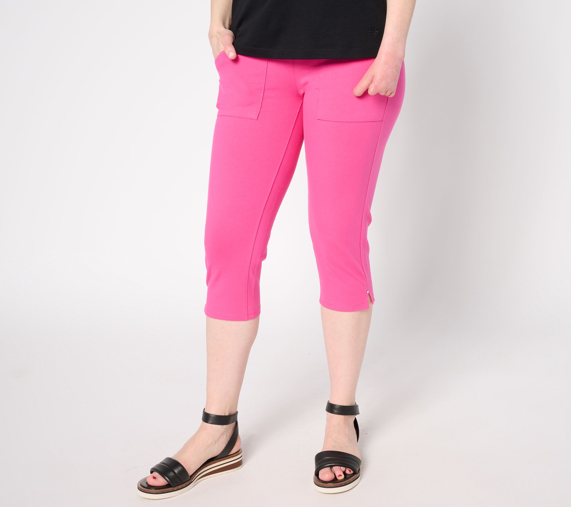 Women with Control Petite Tummy Control 86/14 Pedal Pusher