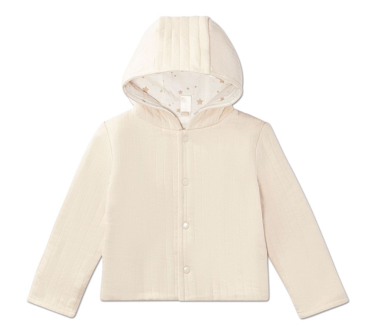 MiniMoi Baby Reversible Star Print Quilted Jacket