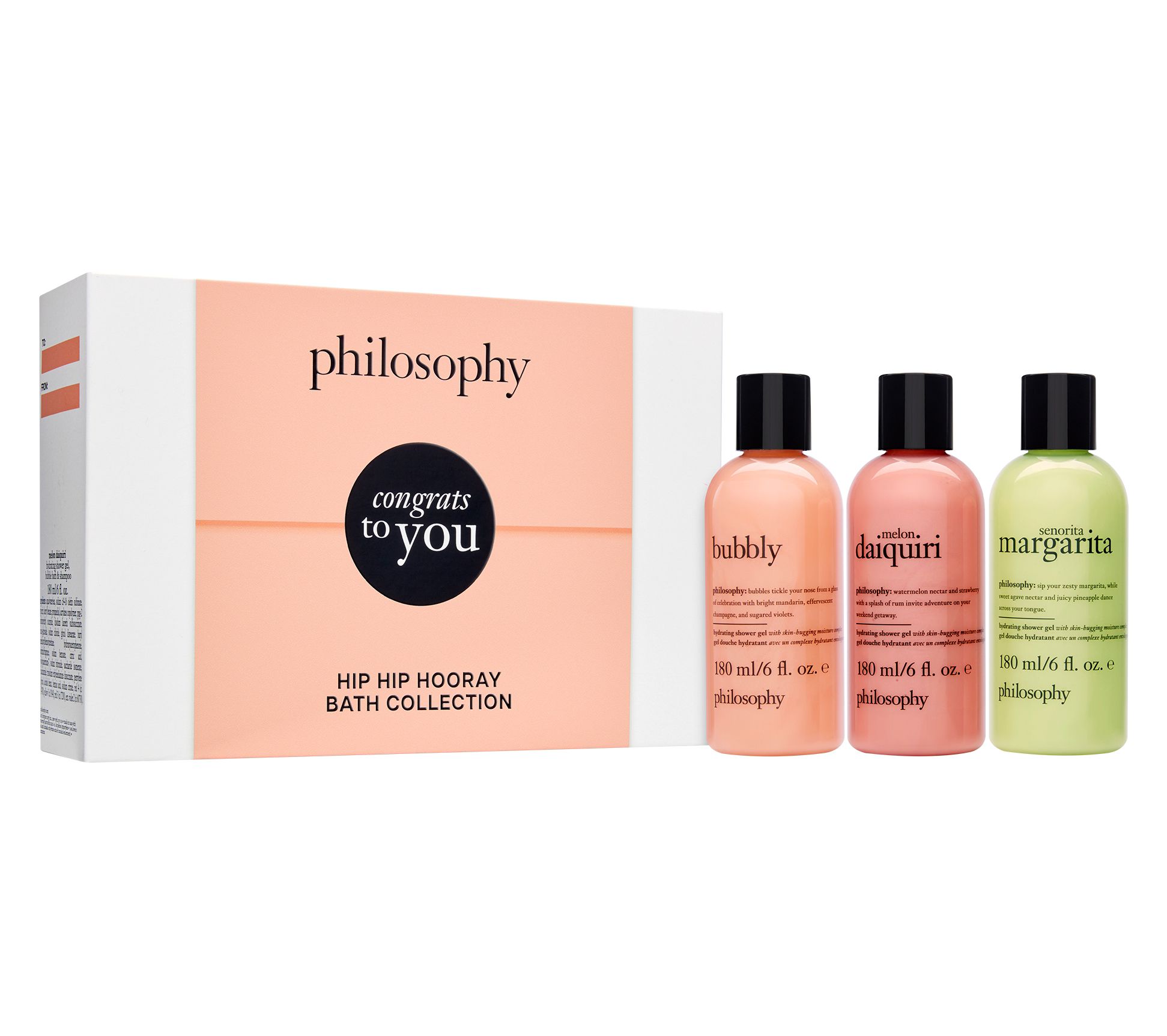 philosophy congrats to you shower gel trio