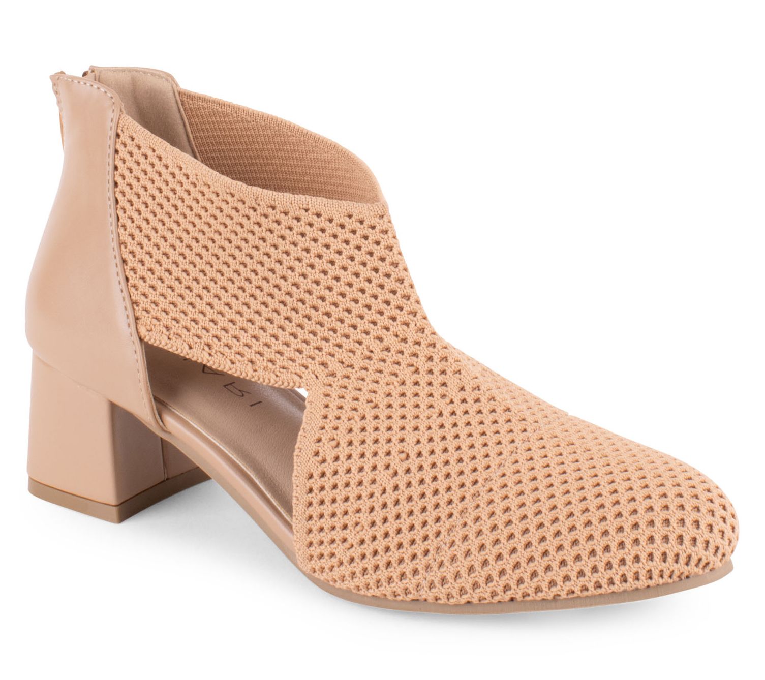 Tahari Knit Cut Out Ankle Boot - Freeway