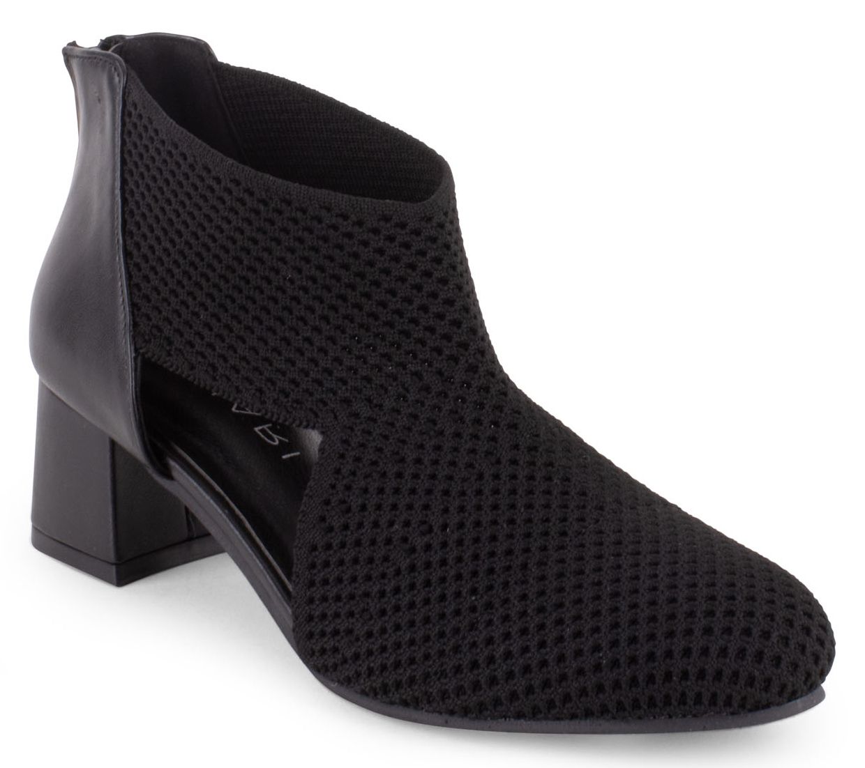 Tahari Knit Cut Out Ankle Boot - Freeway