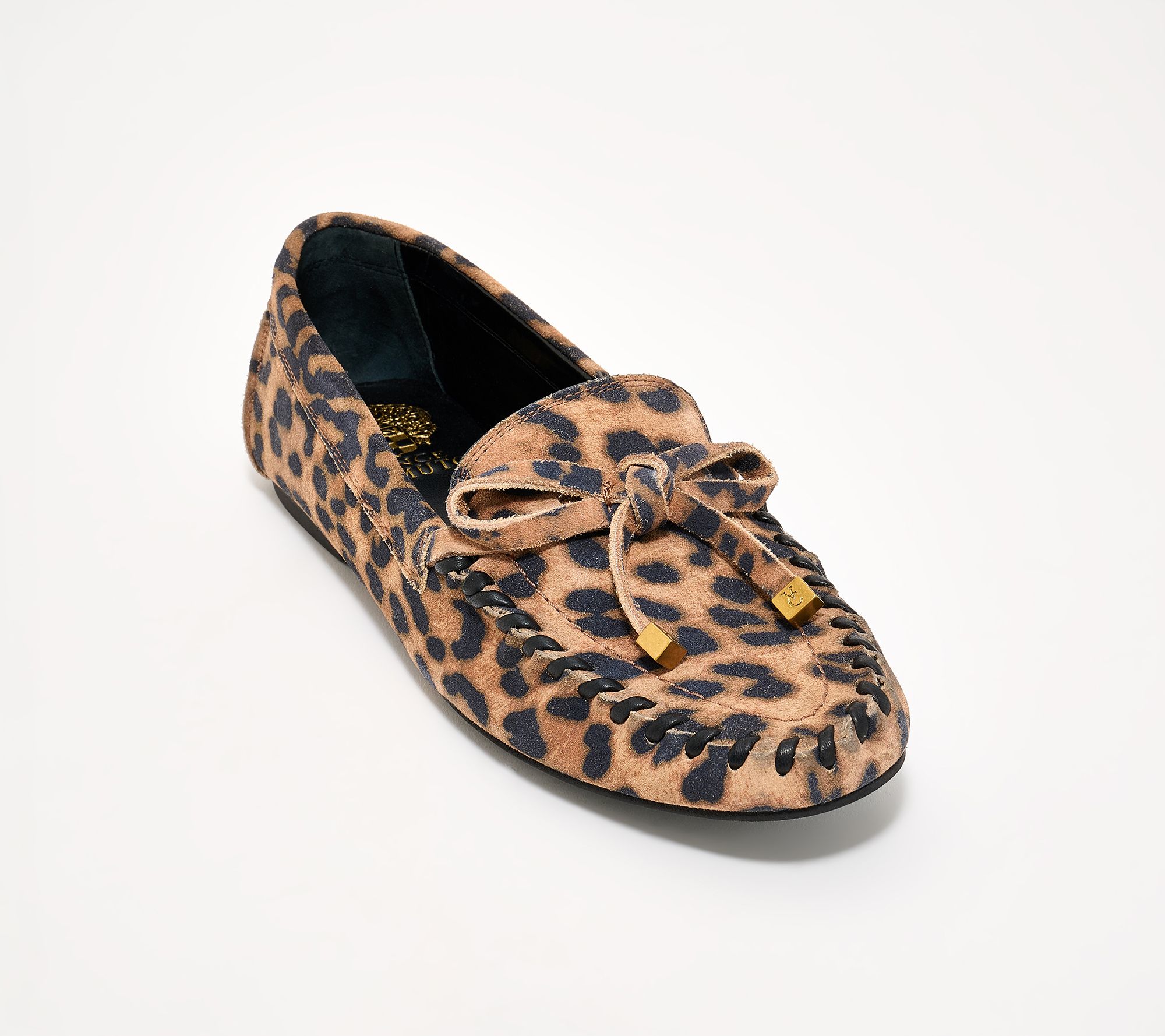 Vince Camuto Ruched Leather Loafers - Katenas