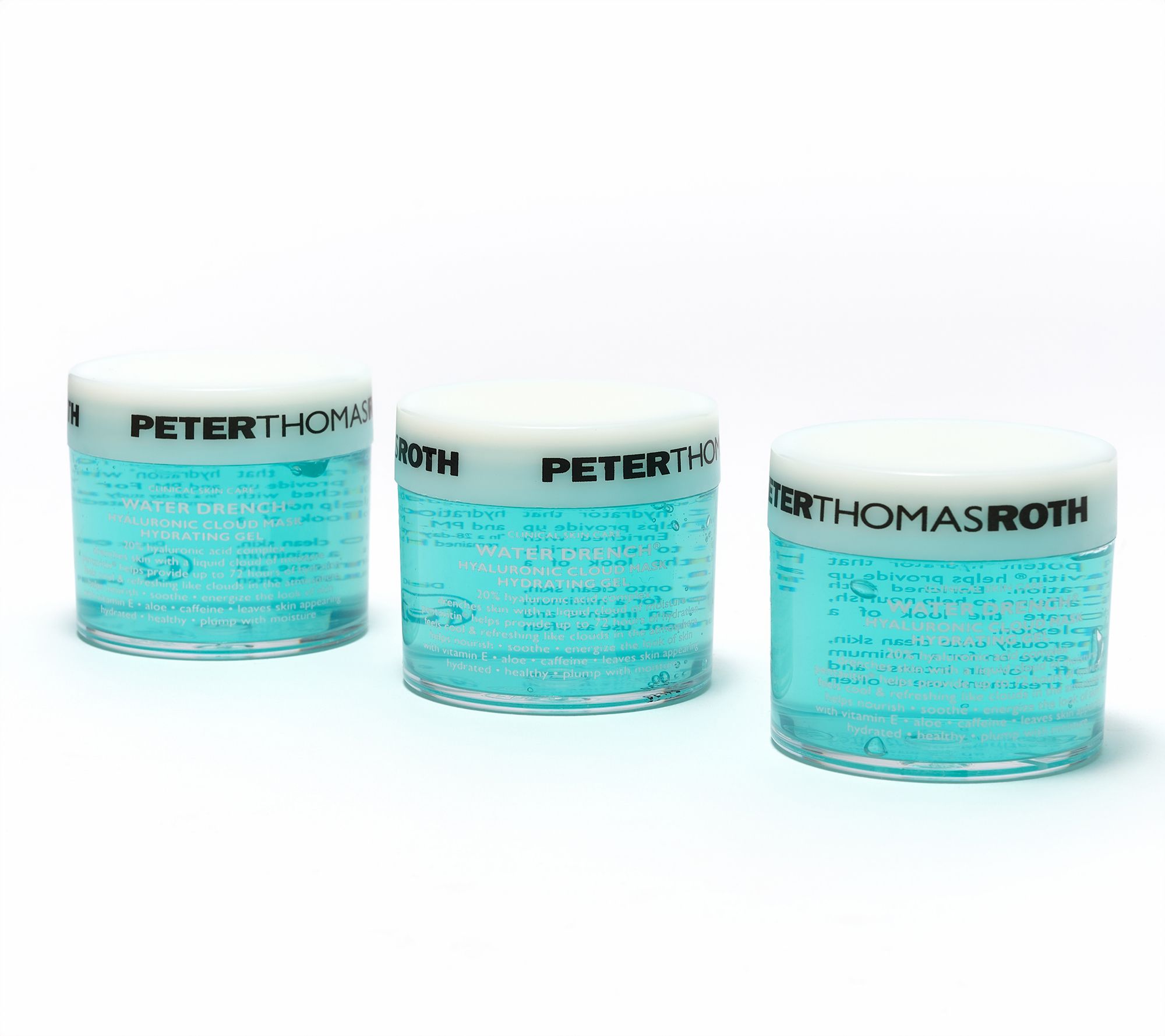 Peter Thomas Roth Water Drench Mask 1.7-oz Trio