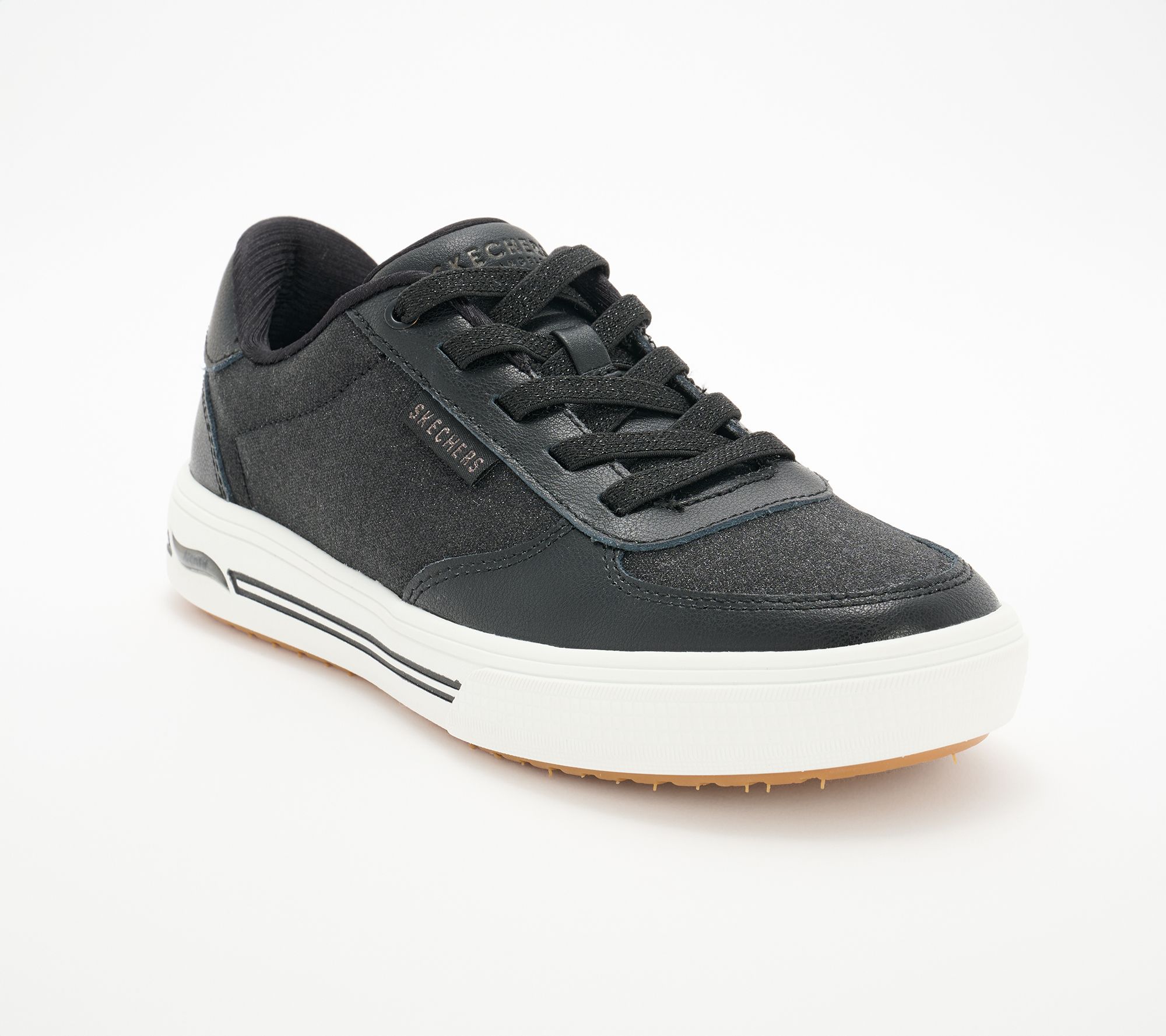 "As Is" Skechers Street Arch Fit Arcade Sneakers -Glittery Night