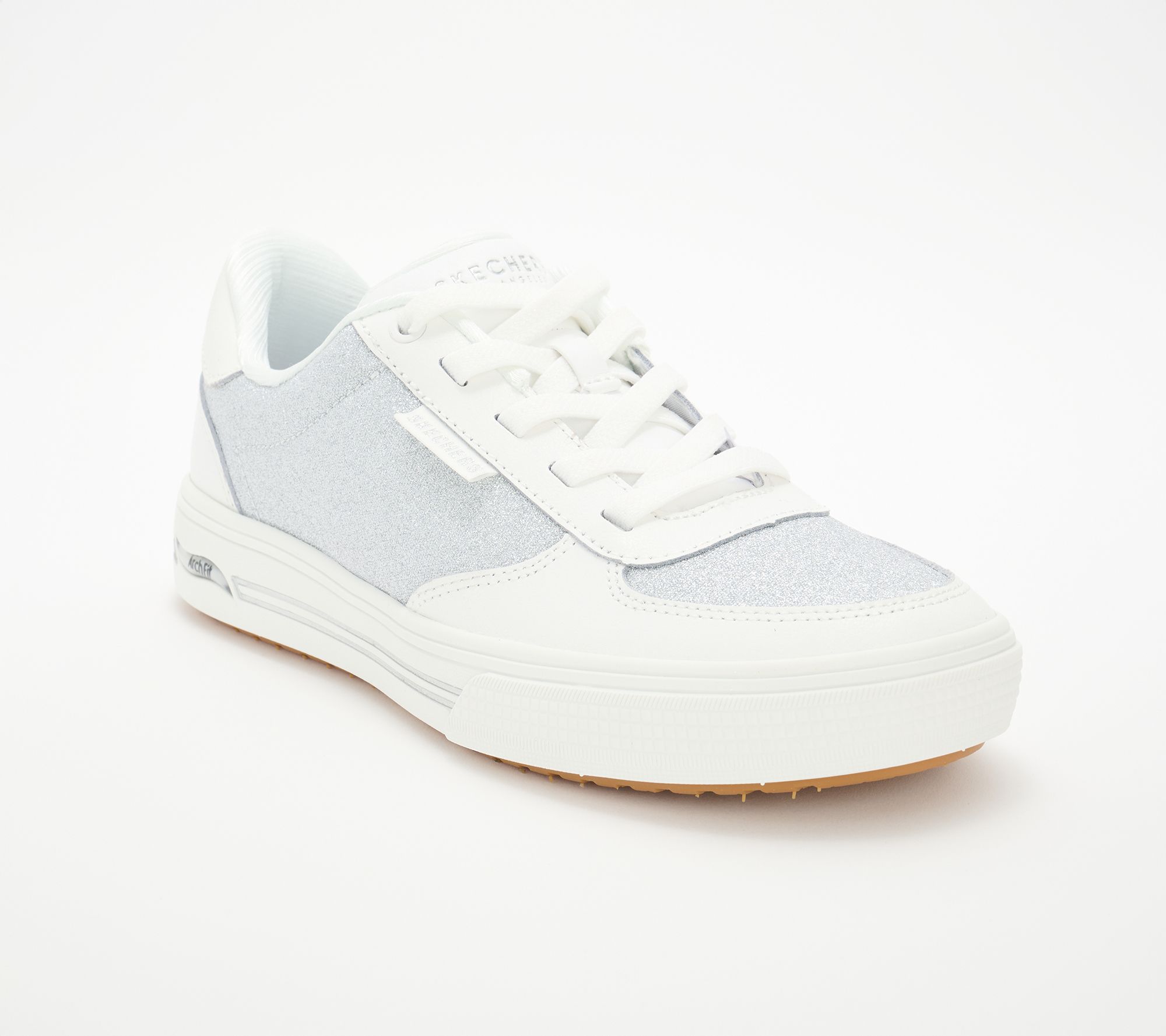 "As Is" Skechers Street Arch Fit Arcade Sneakers -Glittery Night