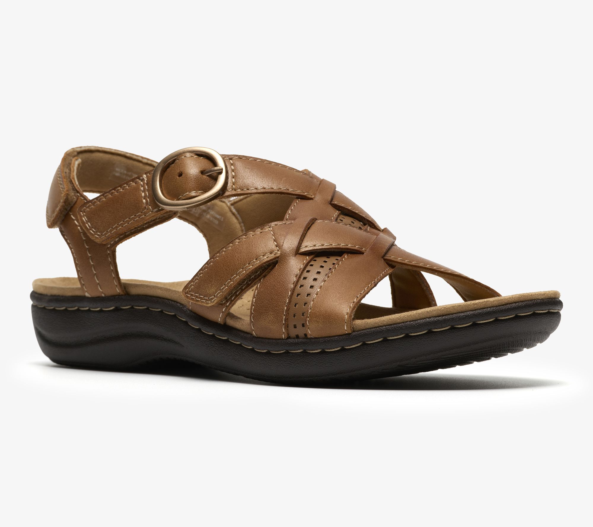 Clarks Collection Leather Sandals -Laurieann Mae