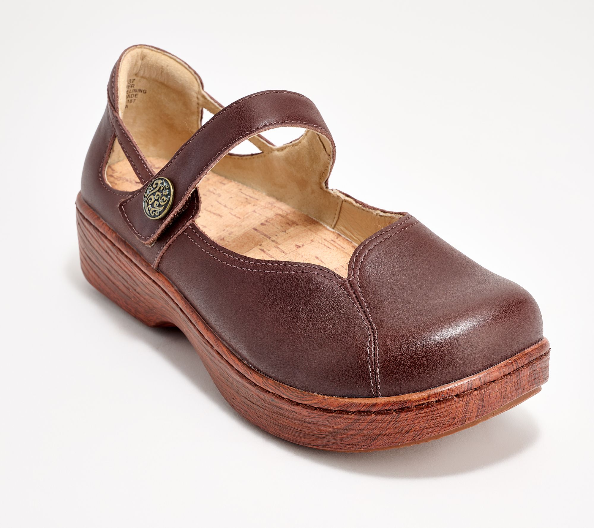 "As Is" Alegria Leather Mary Janes- Onika