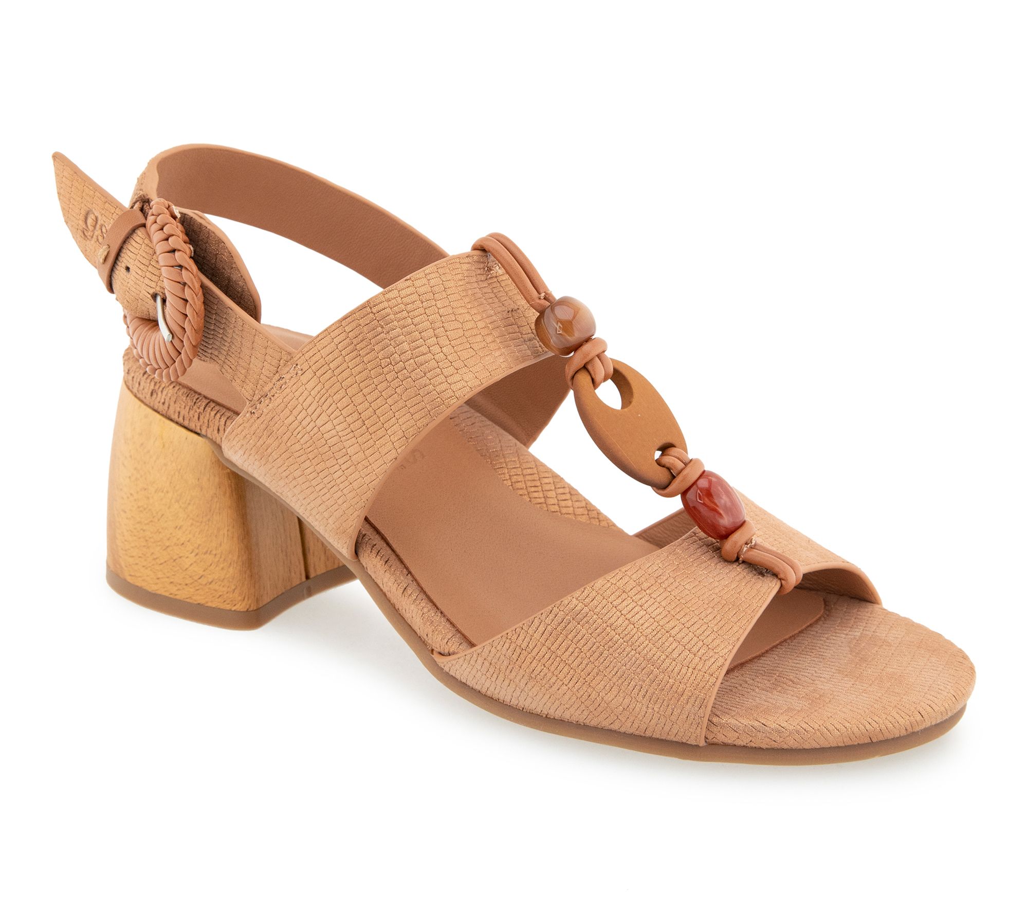 Gentle Souls by Kenneth Cole Leather Heeled Sandals-Miracle