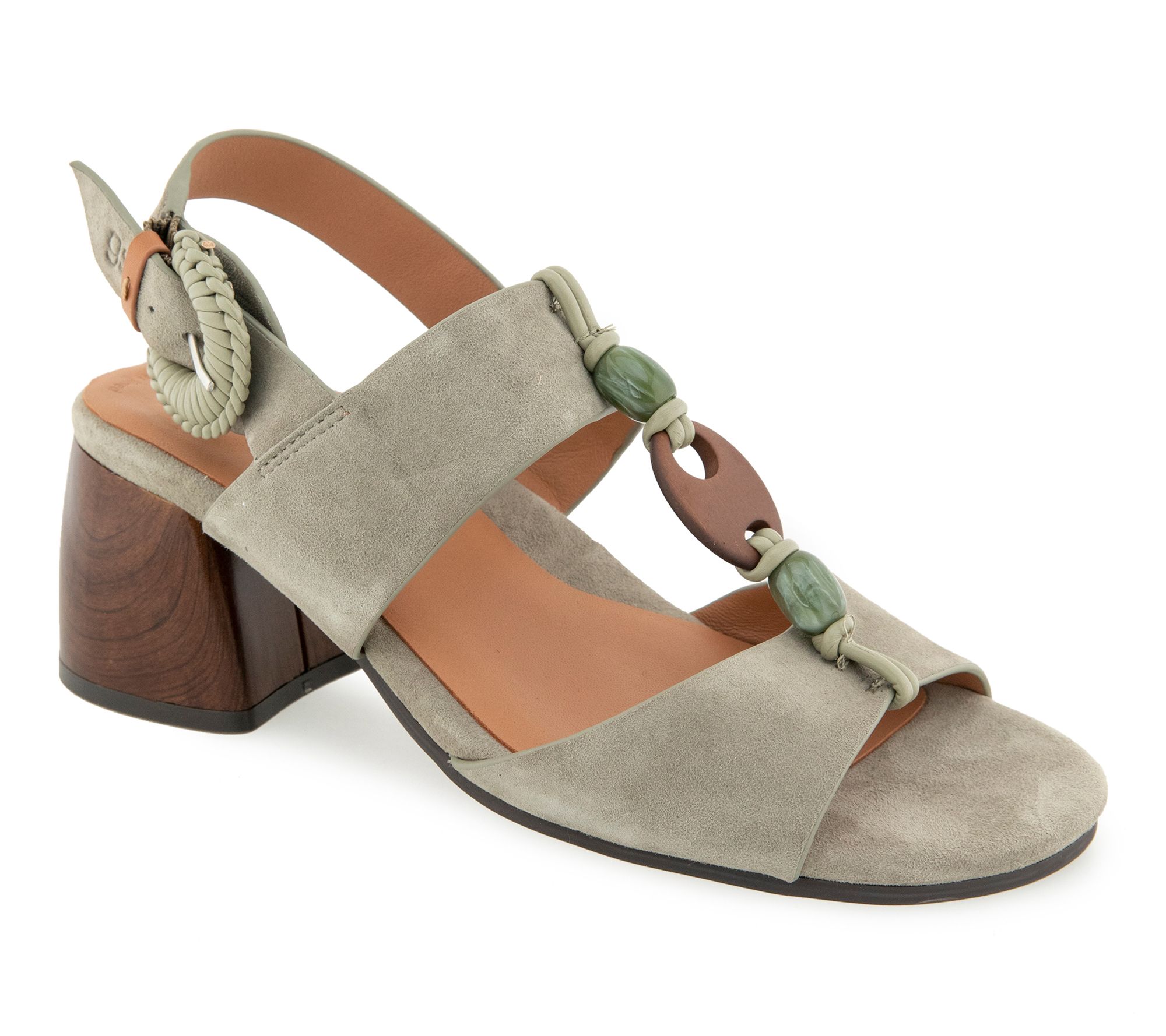 Gentle Souls by Kenneth Cole Leather Heeled Sandals-Miracle