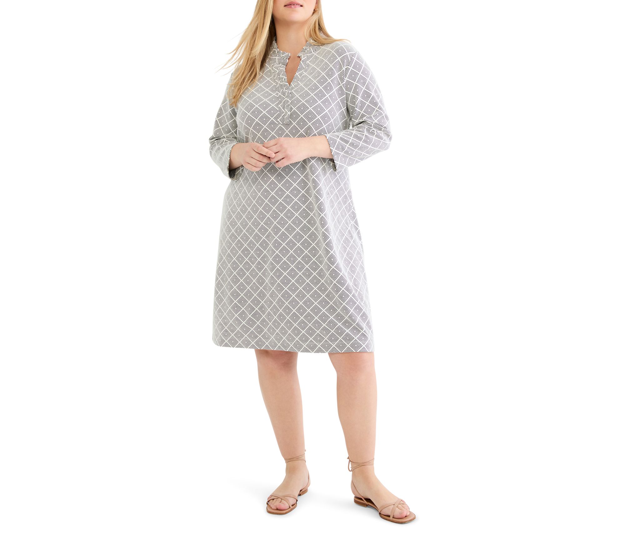 NIC+ZOE Diamond Etching Clementine Dress