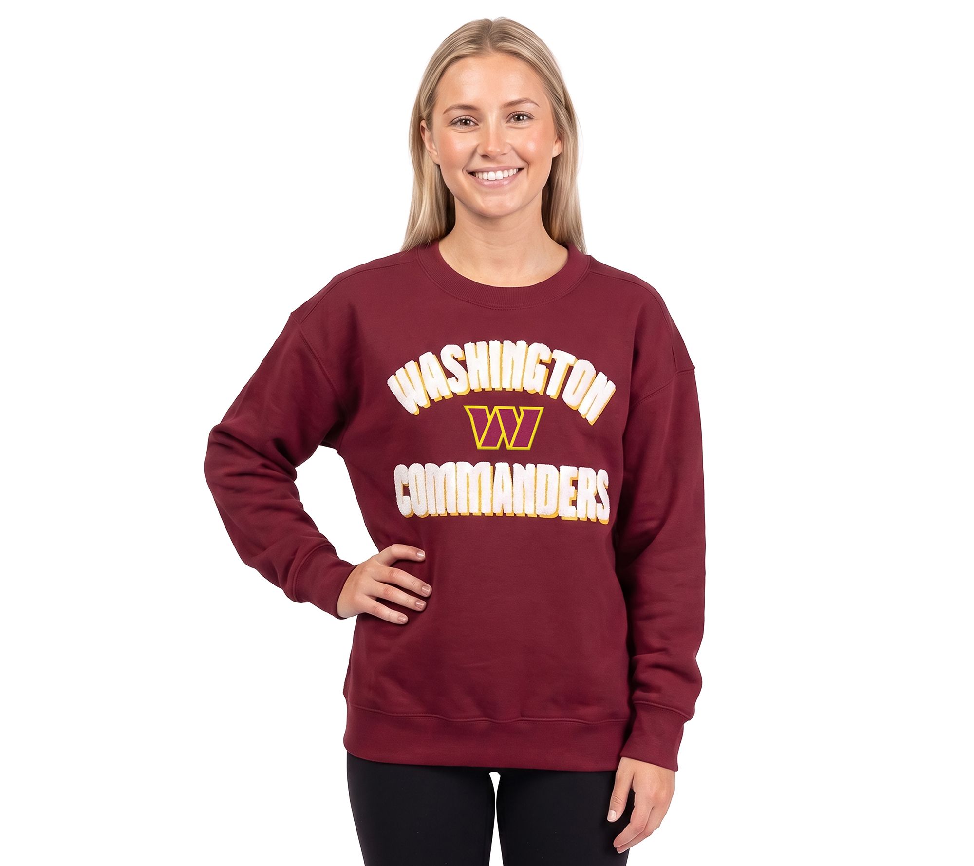 NFL Officially Licensed Ladies Ascent Fleece Long Sleeve Top