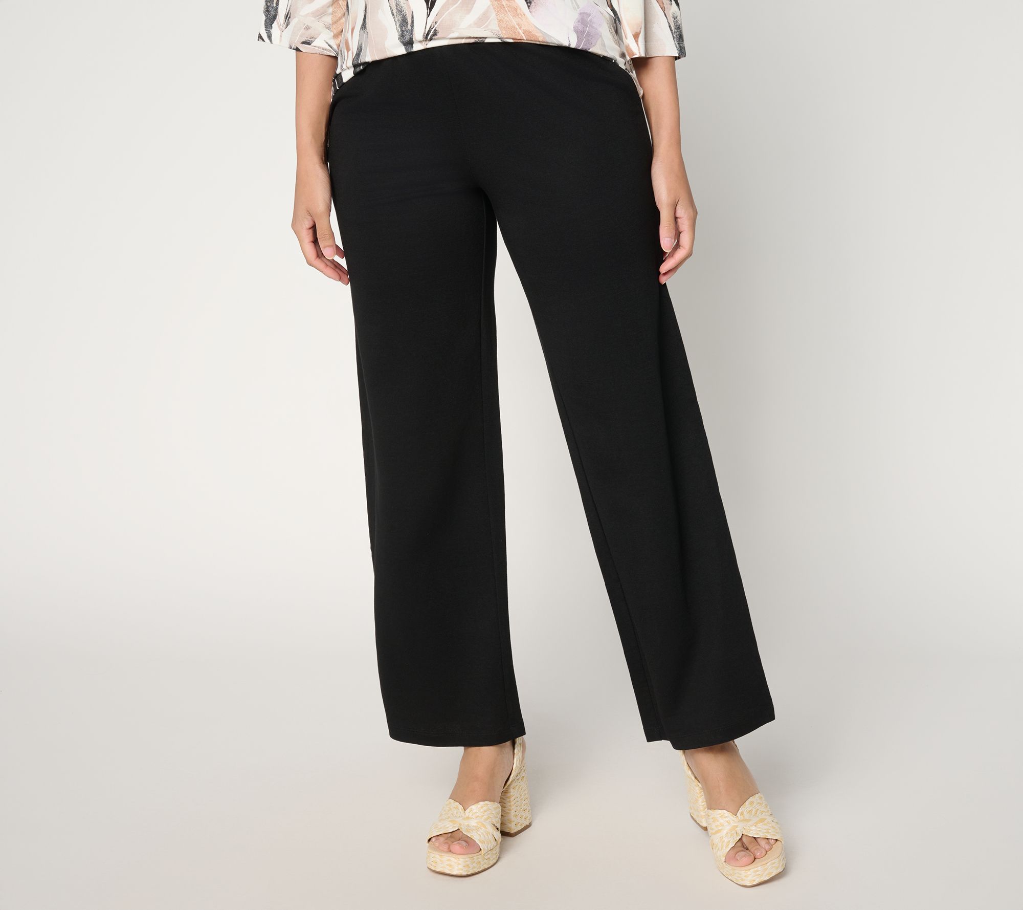 "As Is" Belle by Kim Gravel Pet Cabana Knit Yacht Club Solid Pant
