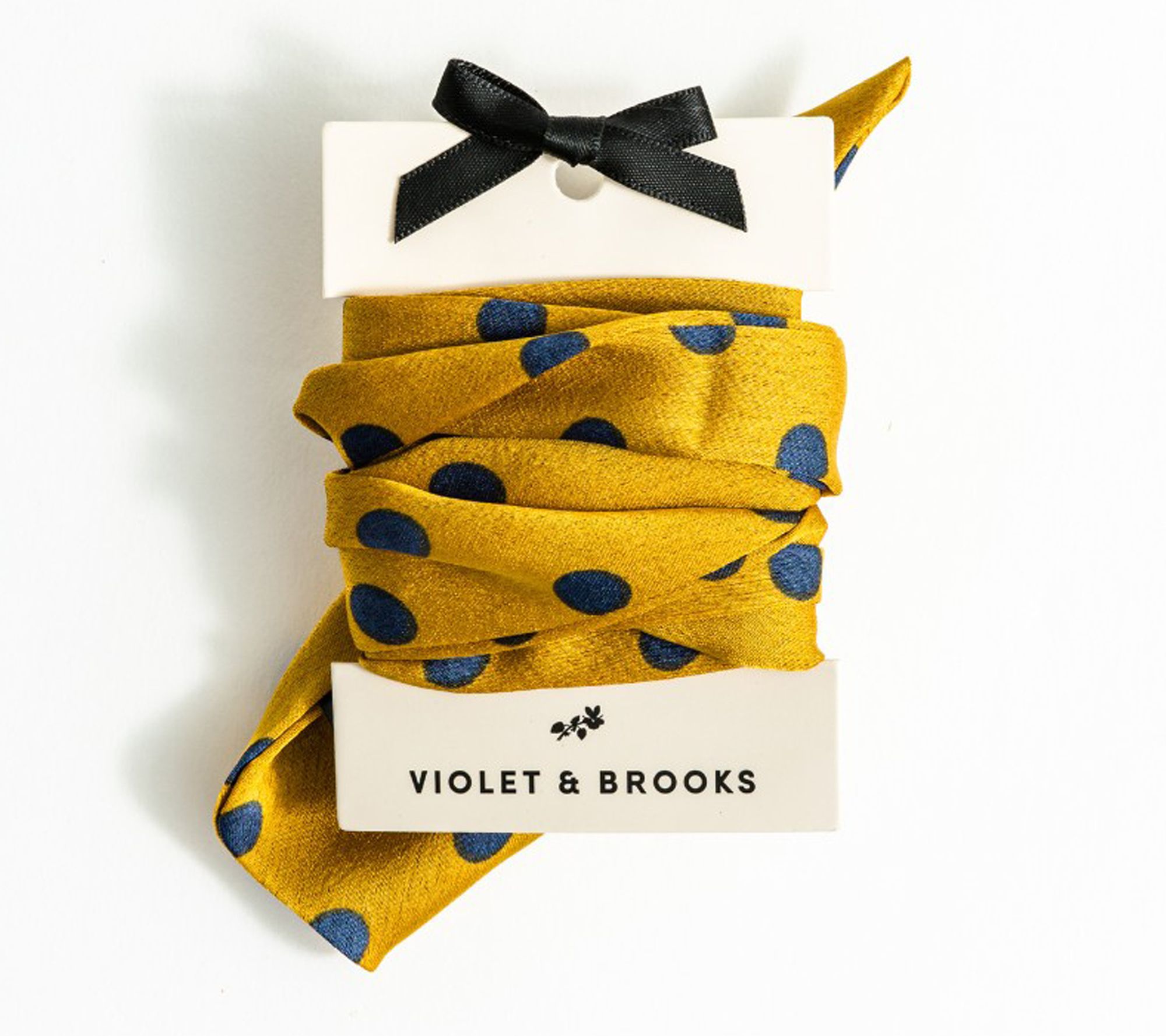 Violet and Brooks Dot Skinny Scarf