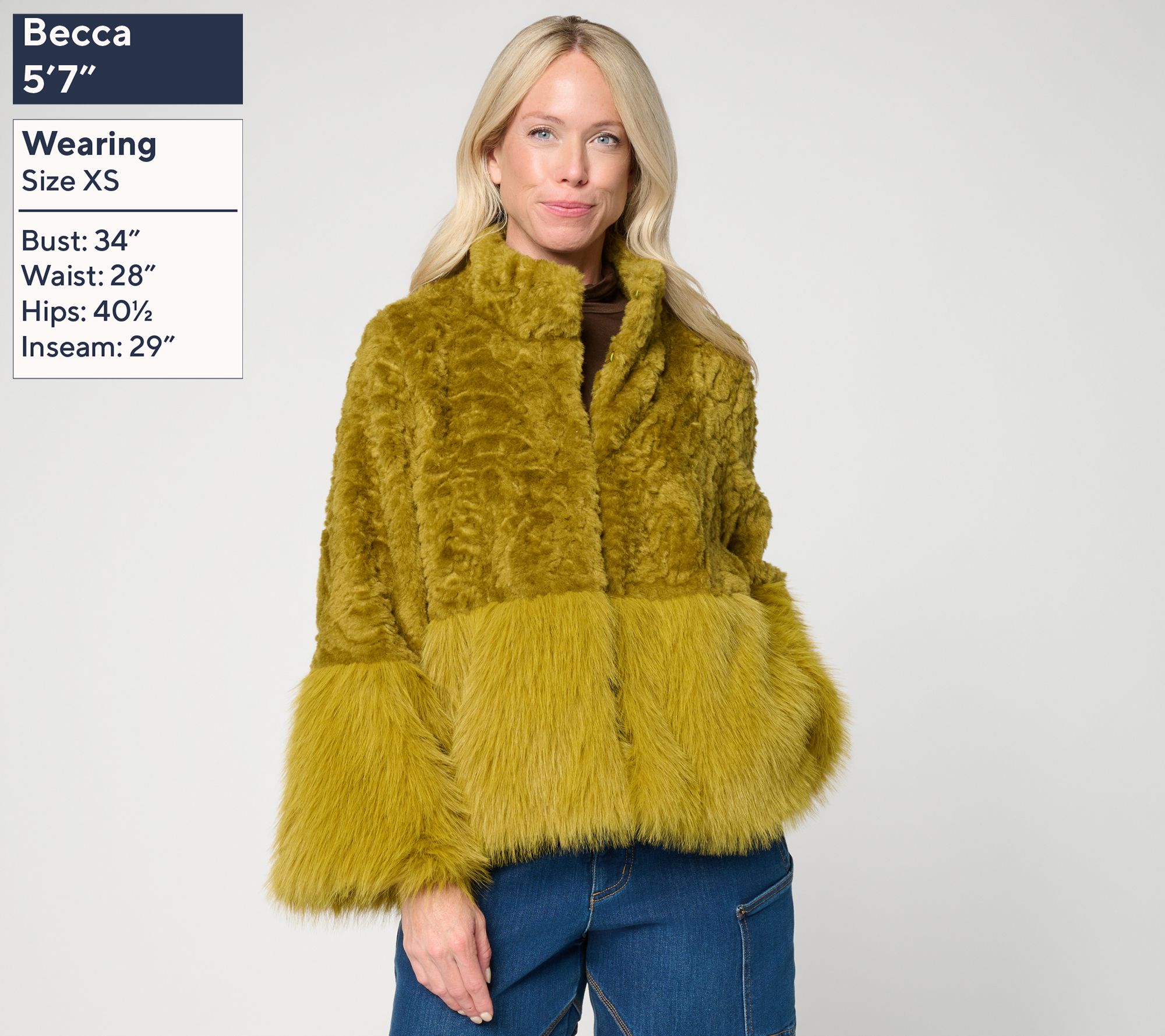 Carla Rockmore Collection Vintage Faux Fur Coat | QVC