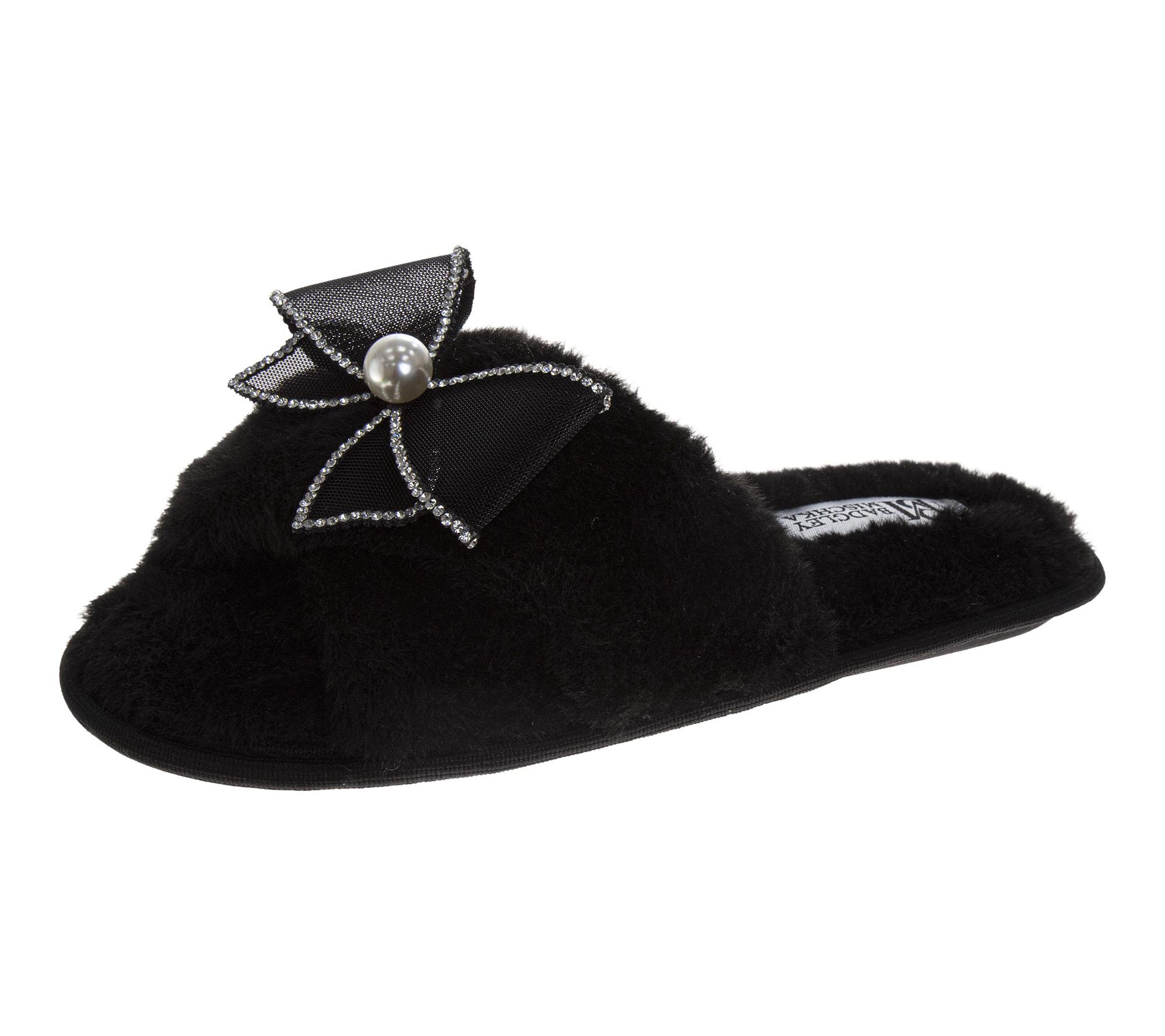 Badgley Mischka Women's Bow Slide Slippers