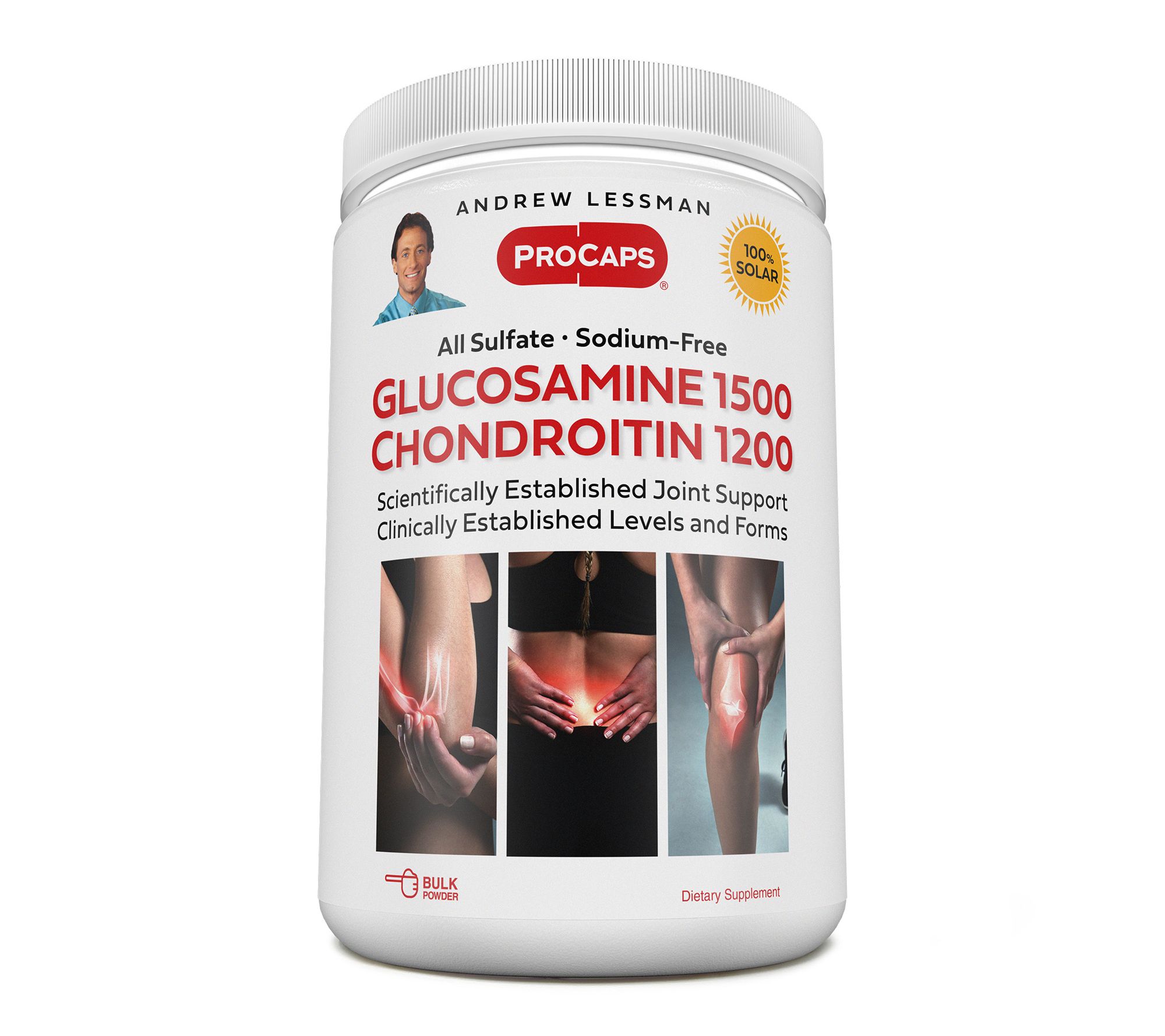  Andrew Lessman Glucosamine Chondroitin 180 Powder Serving