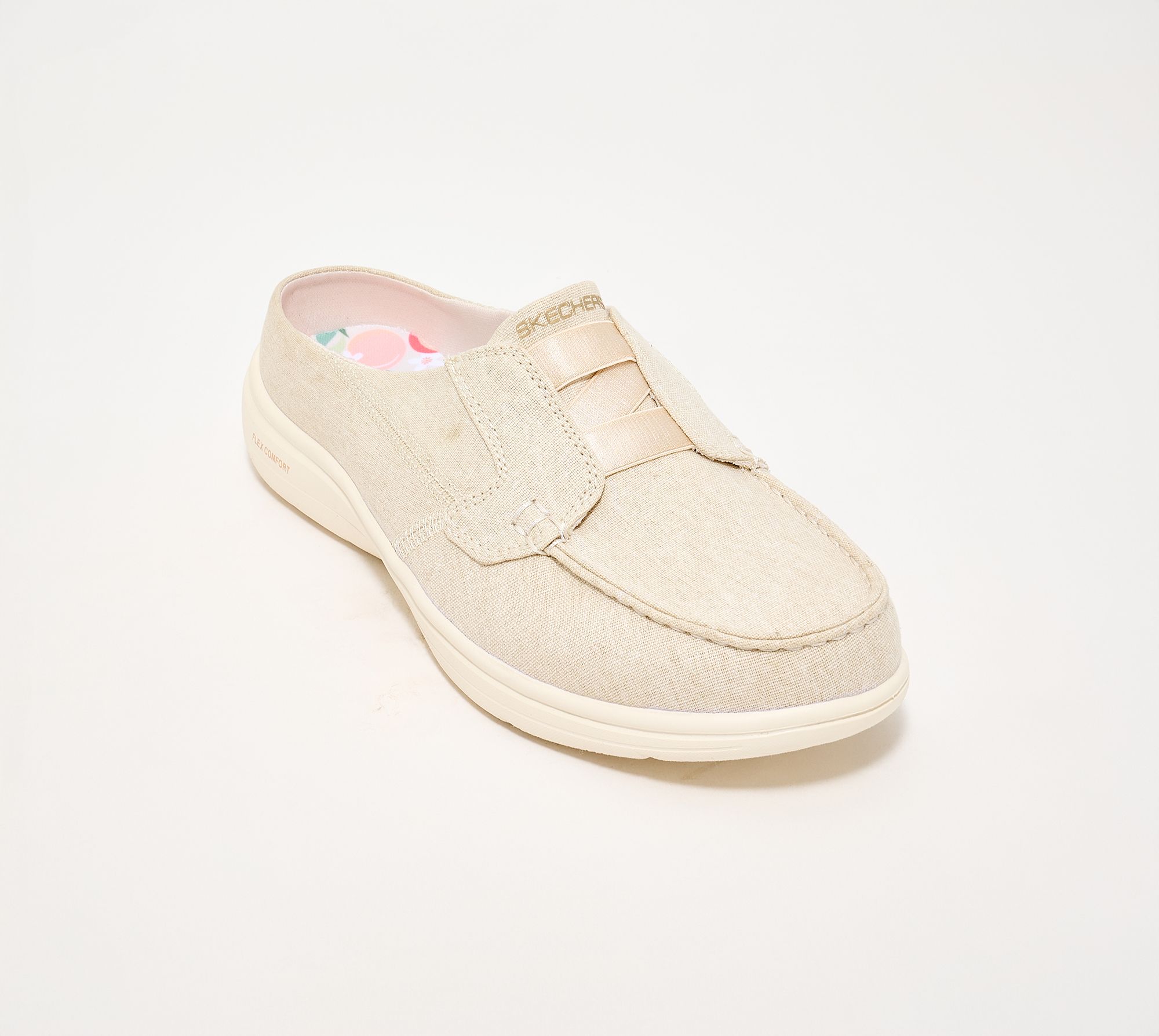 "As Is" Skechers On-the -GO Flex Radiant Canvas Mules