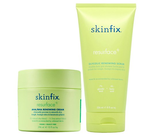 Skinfix Renewing Scrub & Cream Duo