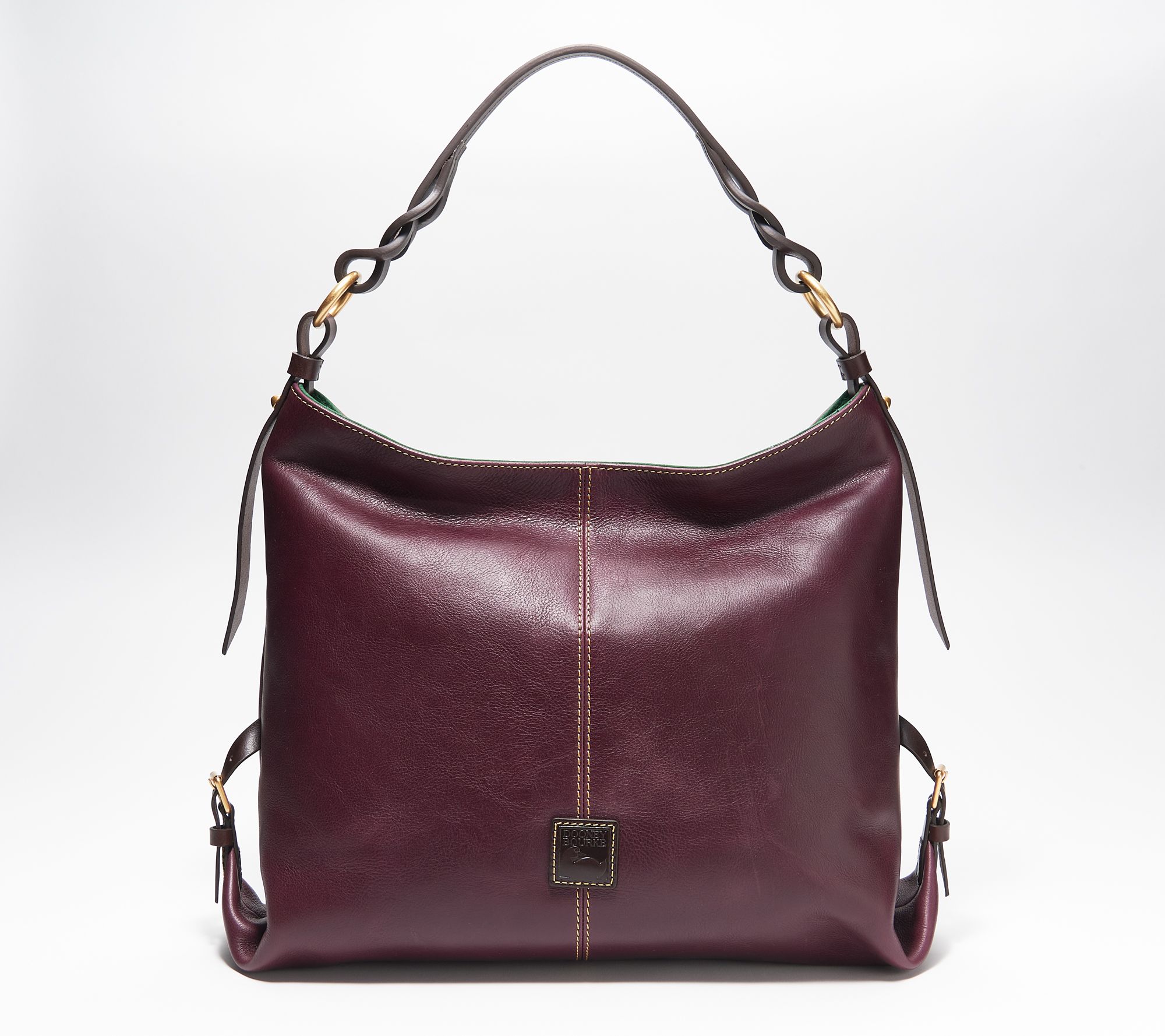 Dooney and bourke florentine leather twist sac shoulder bag new arrivals