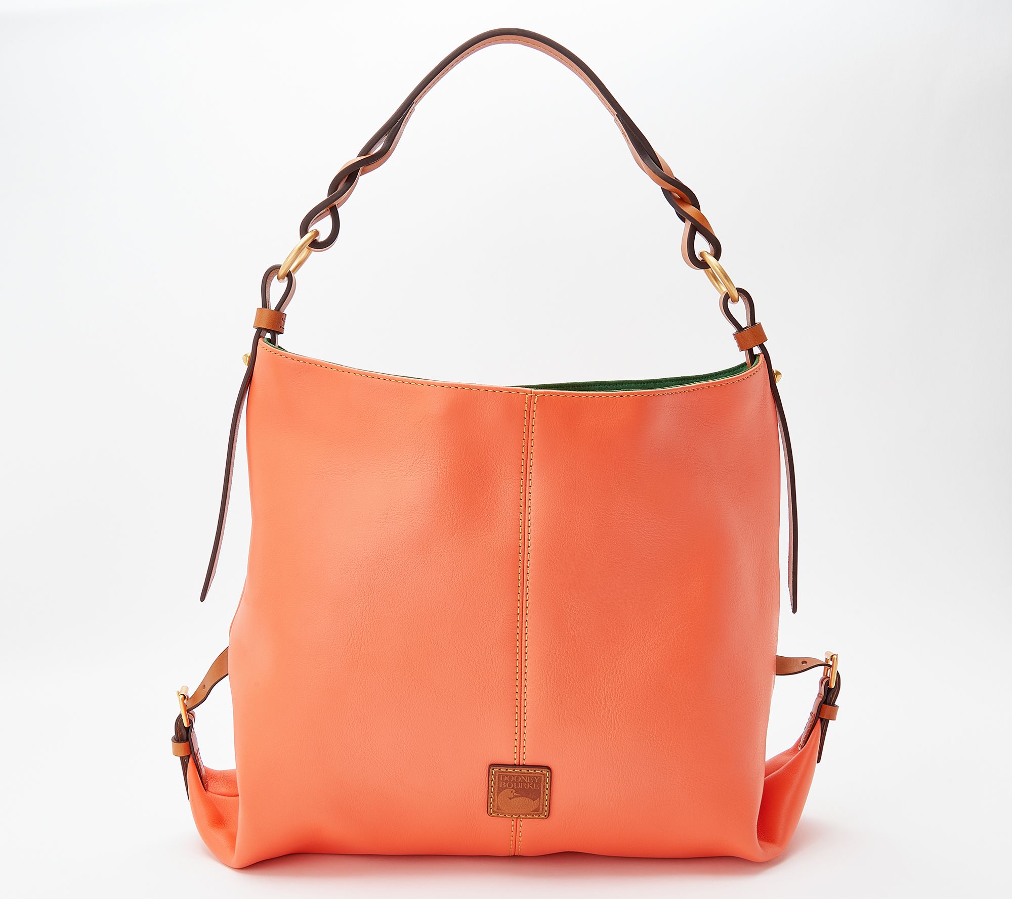 Dooney and bourke florentine leather twist sac shoulder bag sale