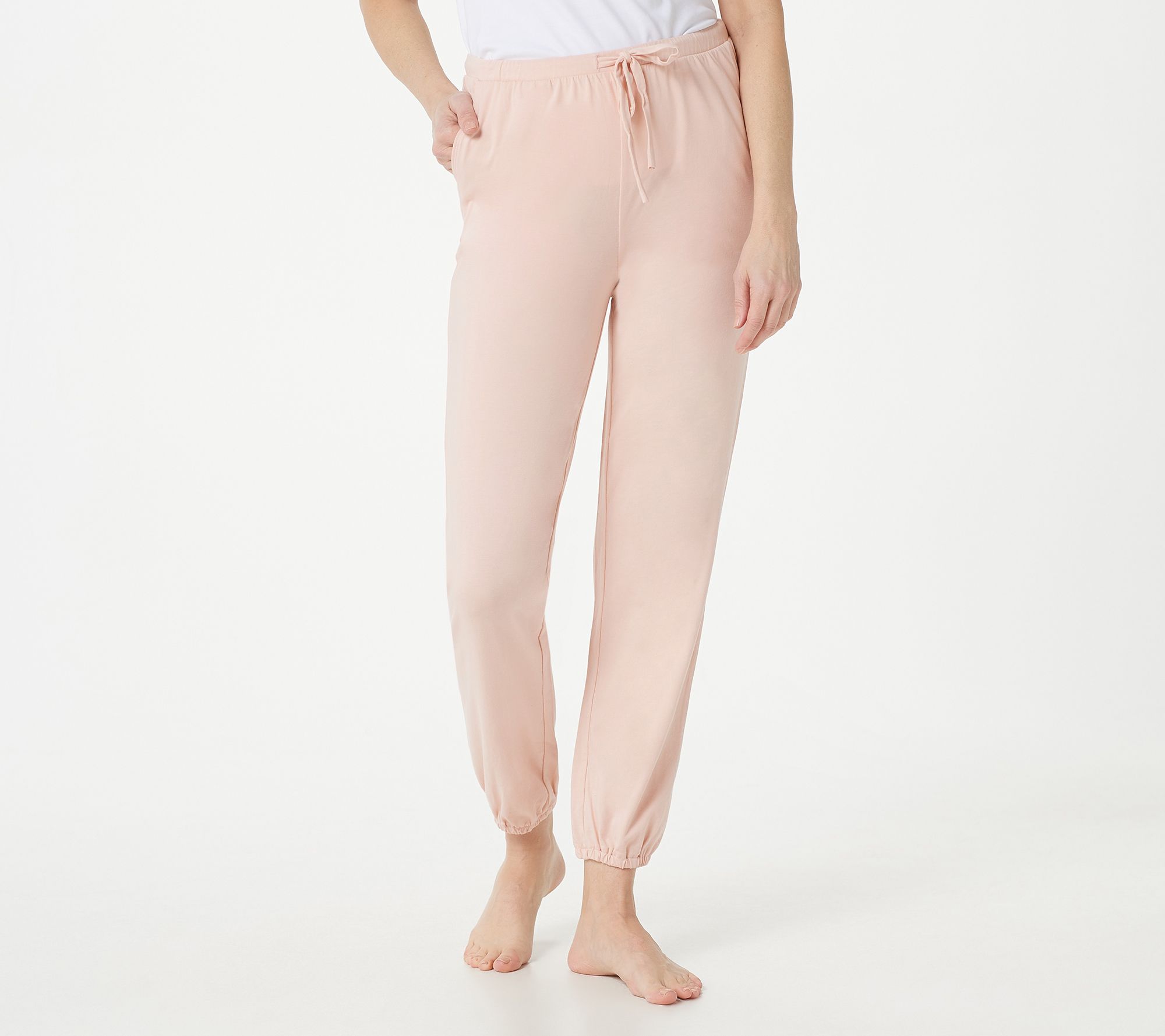 AnyBody Cozy Knit Luxe Pant with Drawstring Waist 