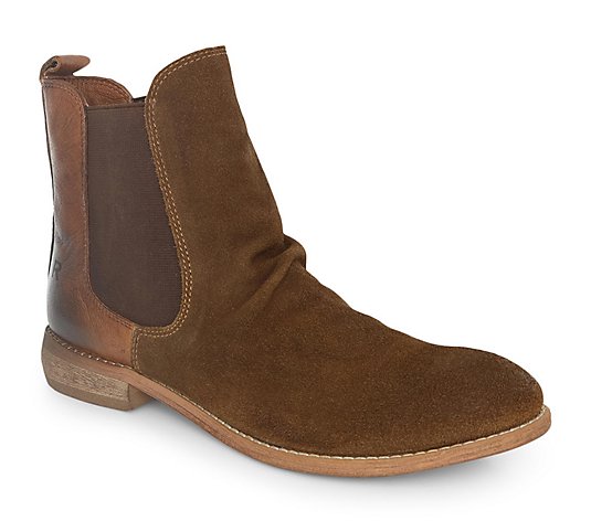 Roan Pull-On Leather Chelsea Boots - Maddie
