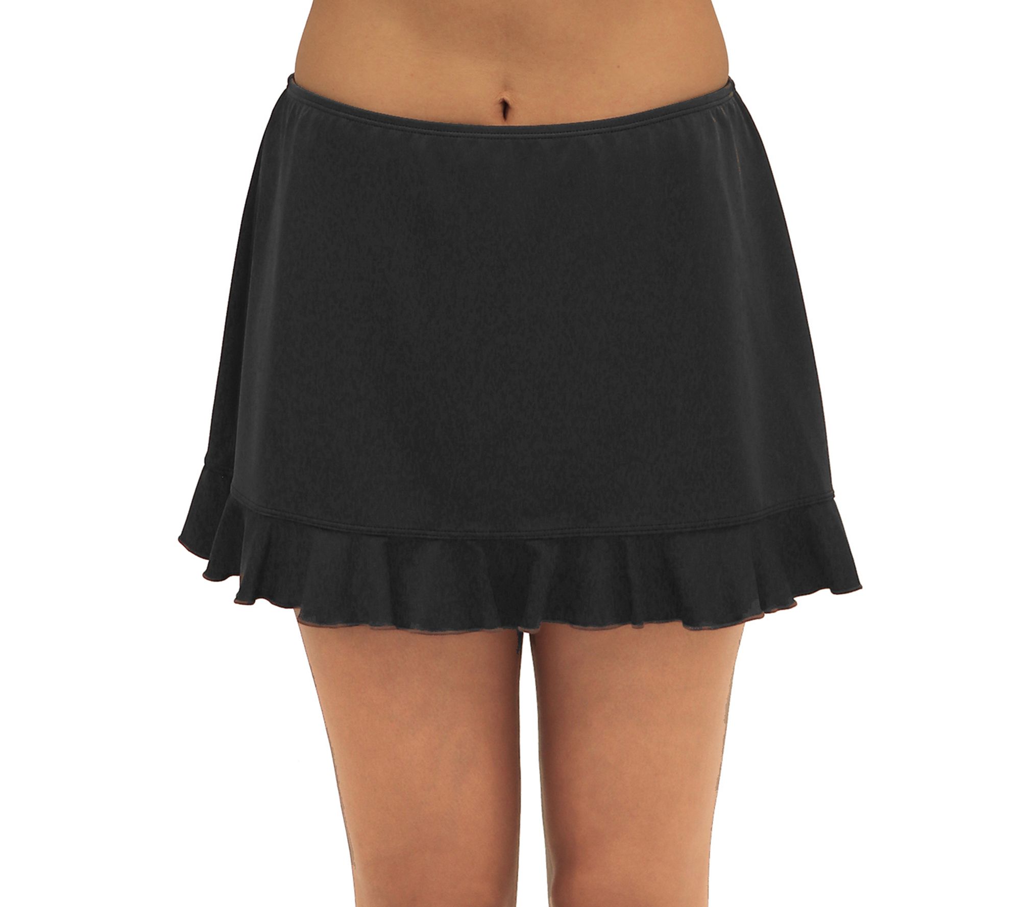 black tennis skirt qvc