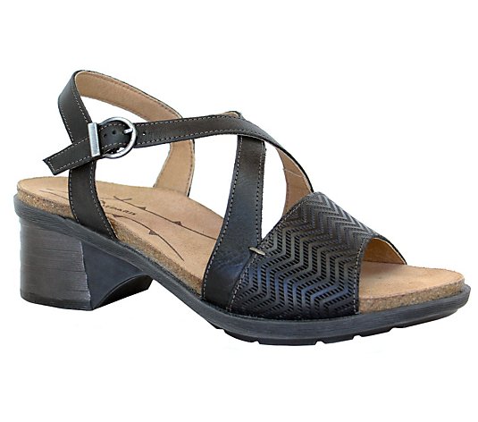 Dromedaris Adjustable Leather Strap Sandals - Sienna