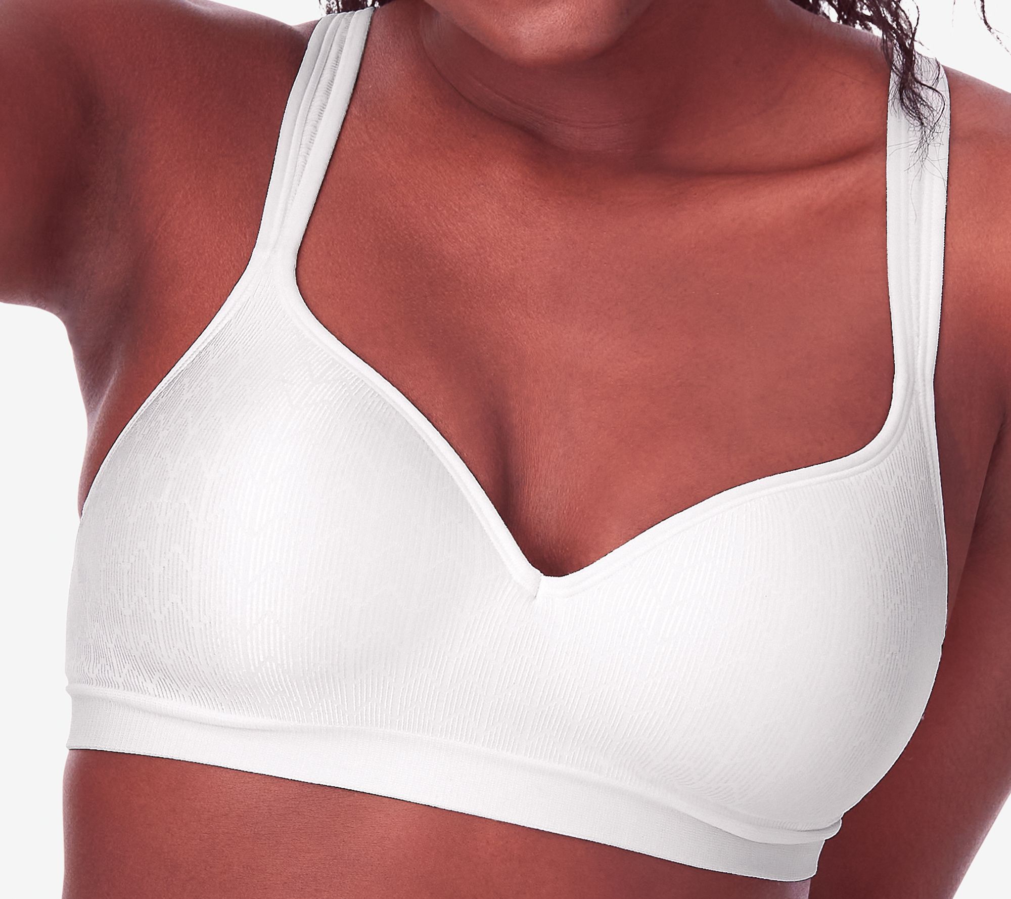 Bali Comfort Revolution Shaping Wirefree Bra 3488 Small White for sale  online