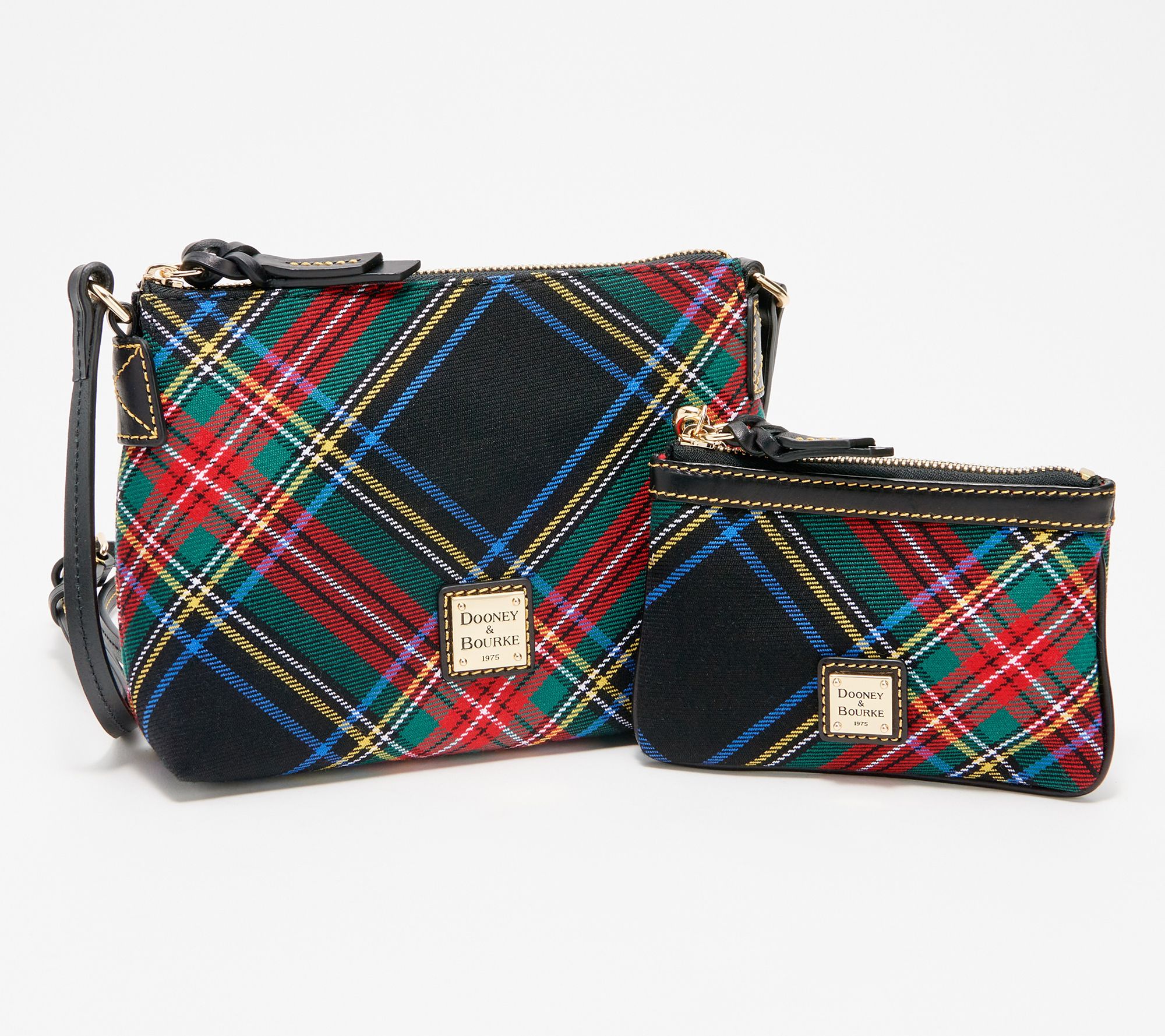 Dooney & Bourke Tartan Crossbody Pouchette - ShopStyle Shoulder Bags