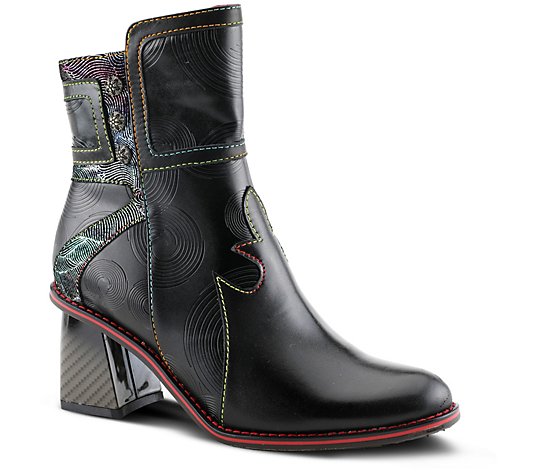 L'Artiste by Spring Step Leather Boots - Thunderbird