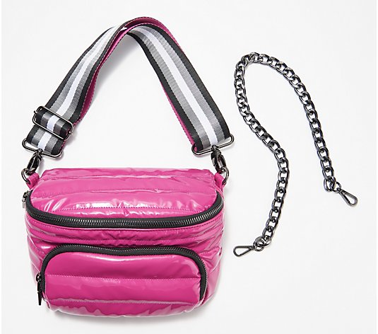 Think Royln Front Wallet Belt Bag w/ Reversible Strap - Fanny