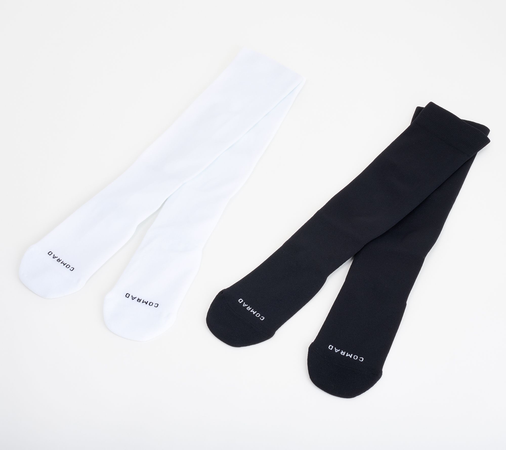 Comrad Set of 2 Nylon Knee-High Compression Socks
