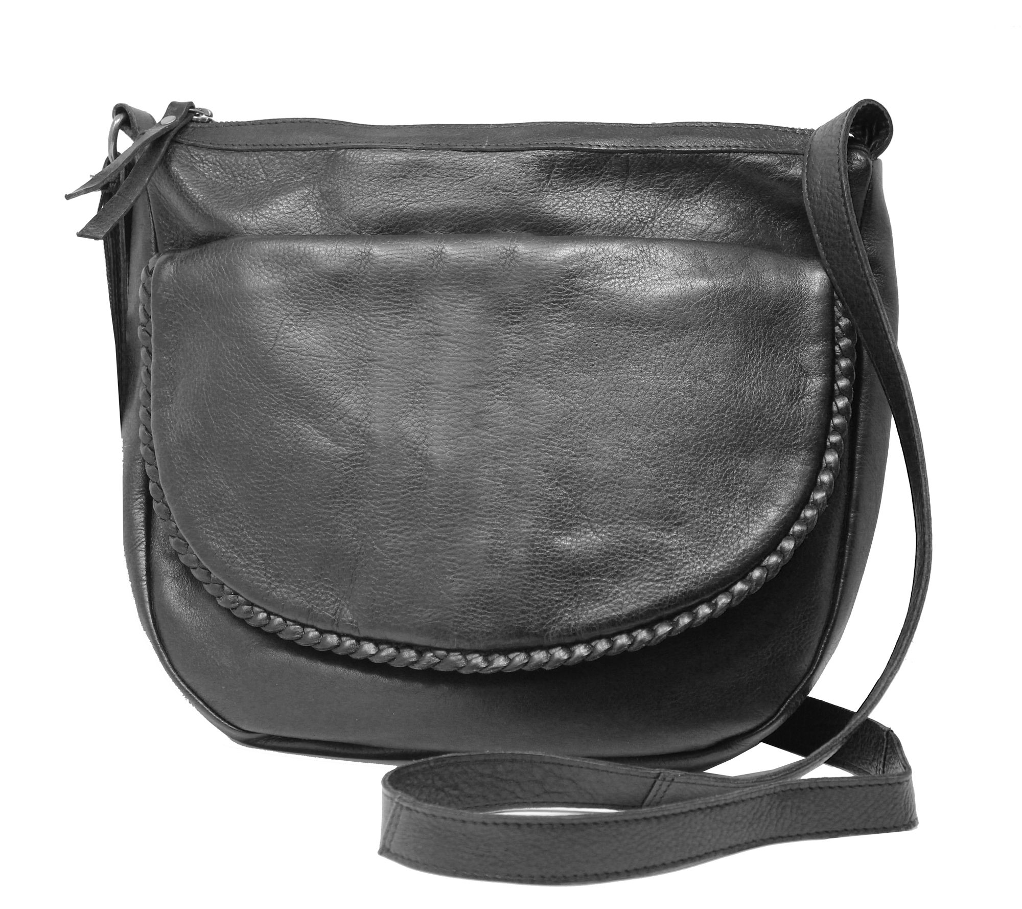 Latico Leathers Atelier Collection Flap Front Bag - Becca - QVC.com