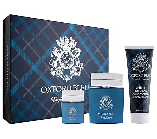 English Laundry - Oxford Bleu 3-Piece Gift Set