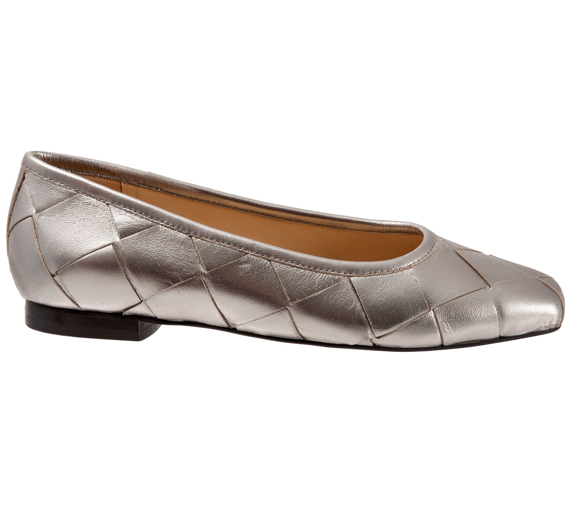 Trotters Slip-On Leather Flats - Hanny - QVC.com