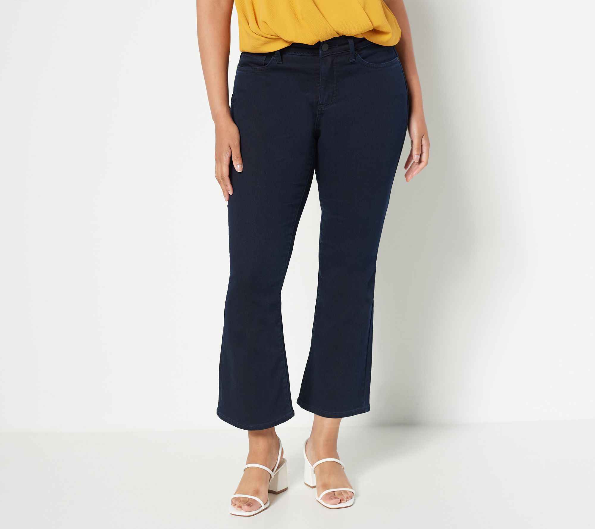 NYDJ Fiona Uplift Slim Flare Ankle Jeans- Whimsical