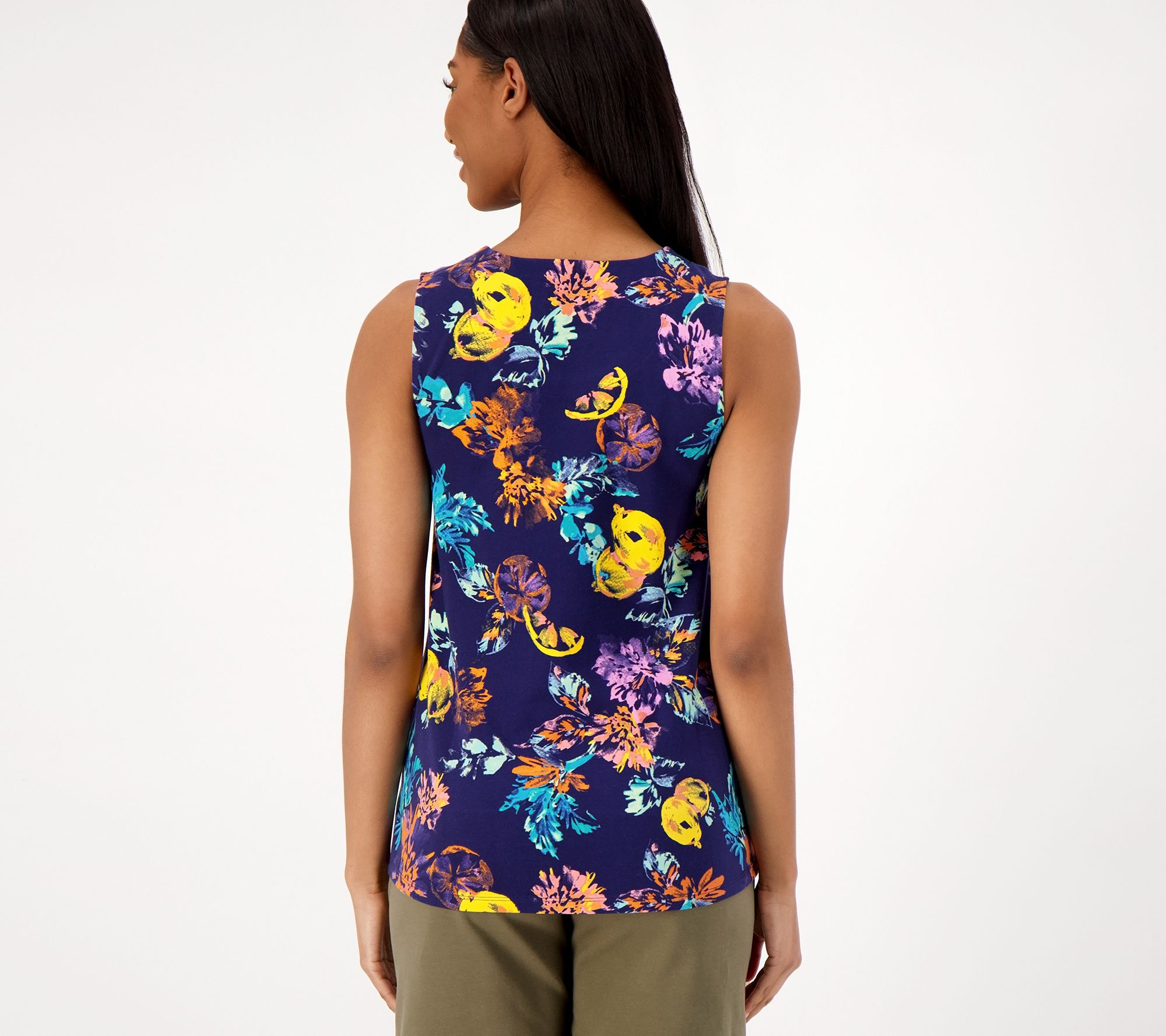  Andie Womens The Bermuda Scoop Neck Top, Xs Multi-Colored :  Clothing, Shoes & Jewelry