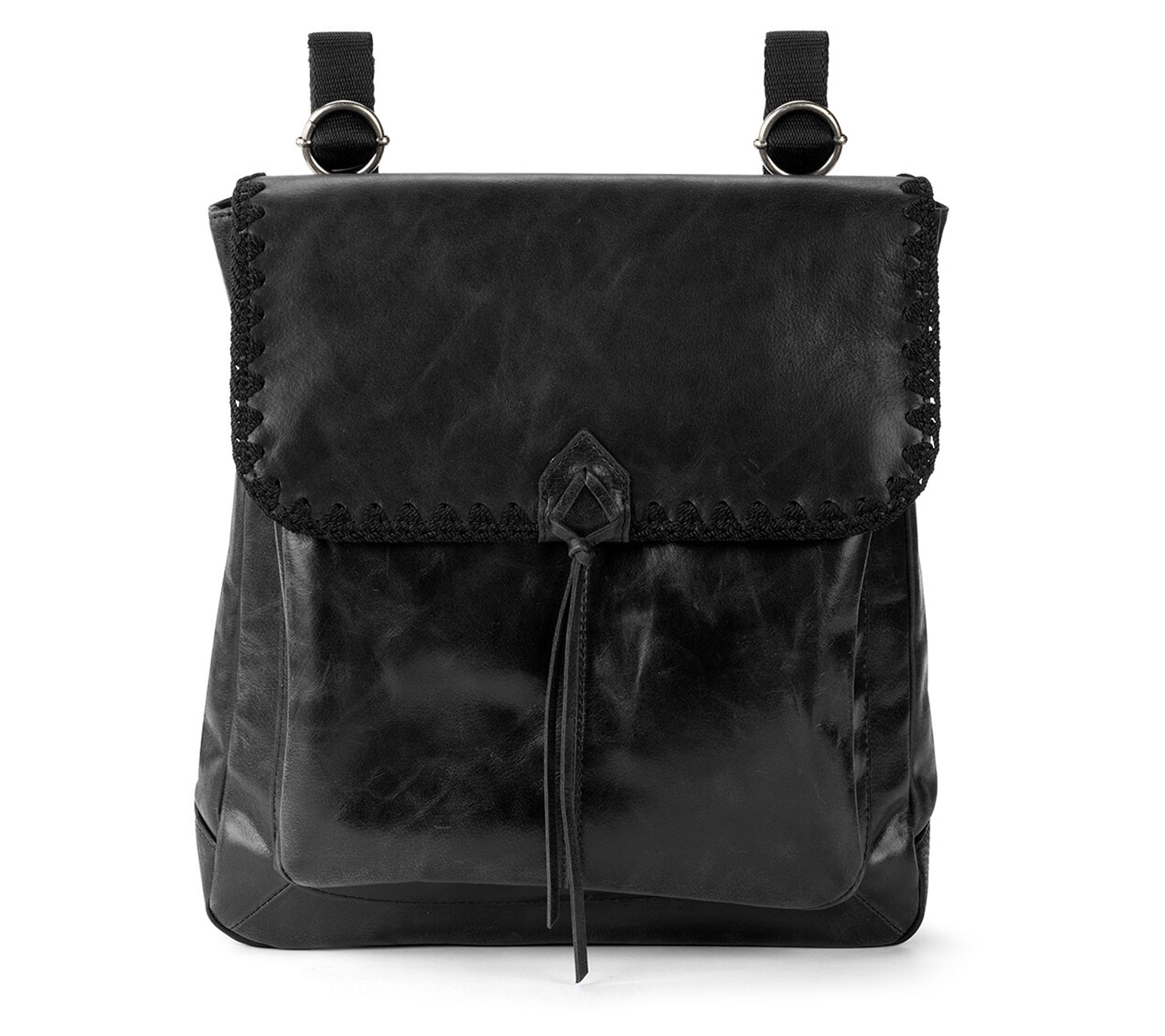 The Sak Ventura Leather Convertible Backpack - QVC.com