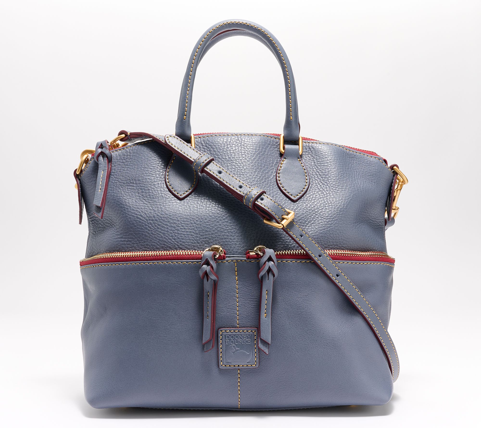 Dooney and bourke online satchel qvc