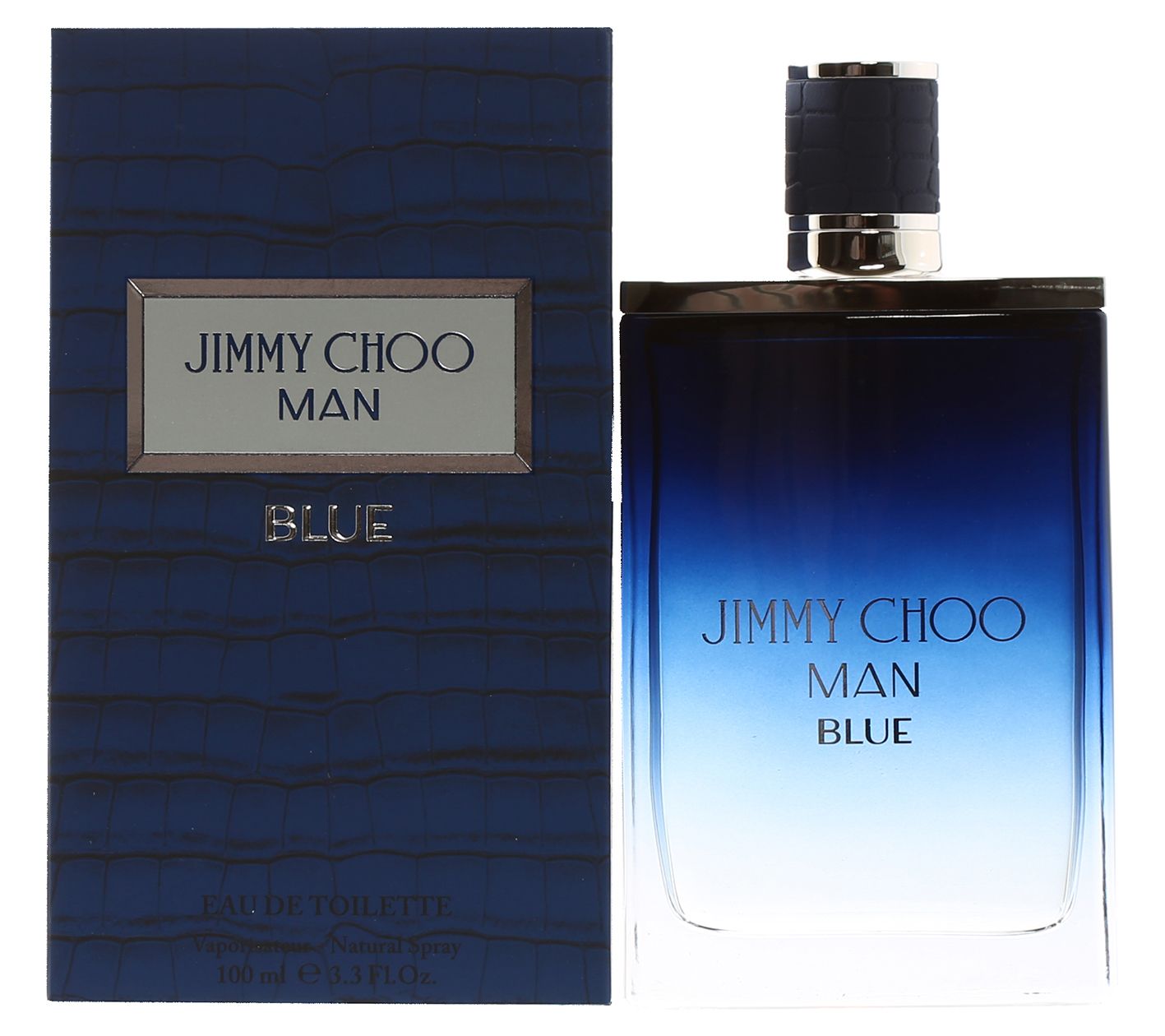 Jimmy Choo Man Blue Eau De Toilette Spray 3.4z QVC