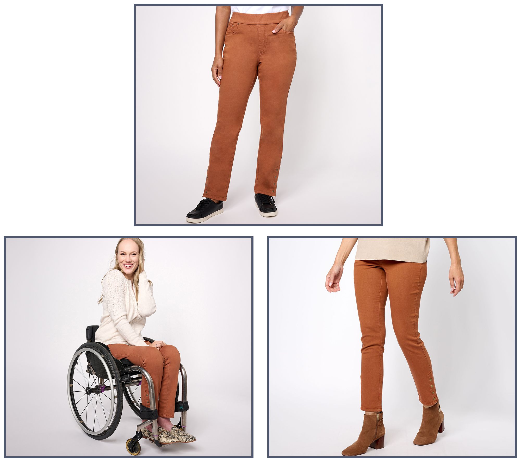 Shop looks for「Knitted Short Jacket、Smart Ankle Pants (Regular Length 64 -  66 cm)*」