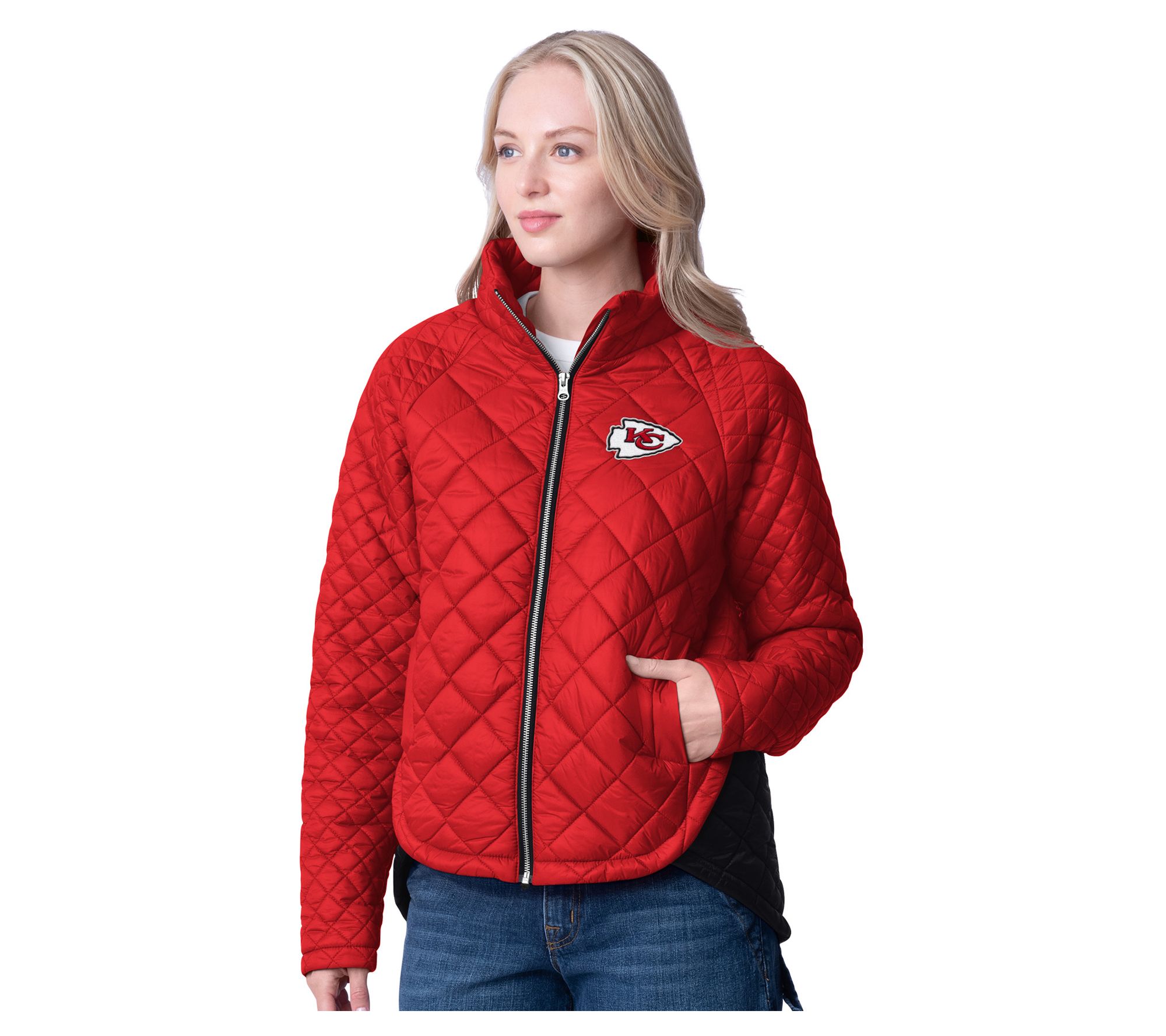 NFL Women's Legendary Mixed Quilt Jacket