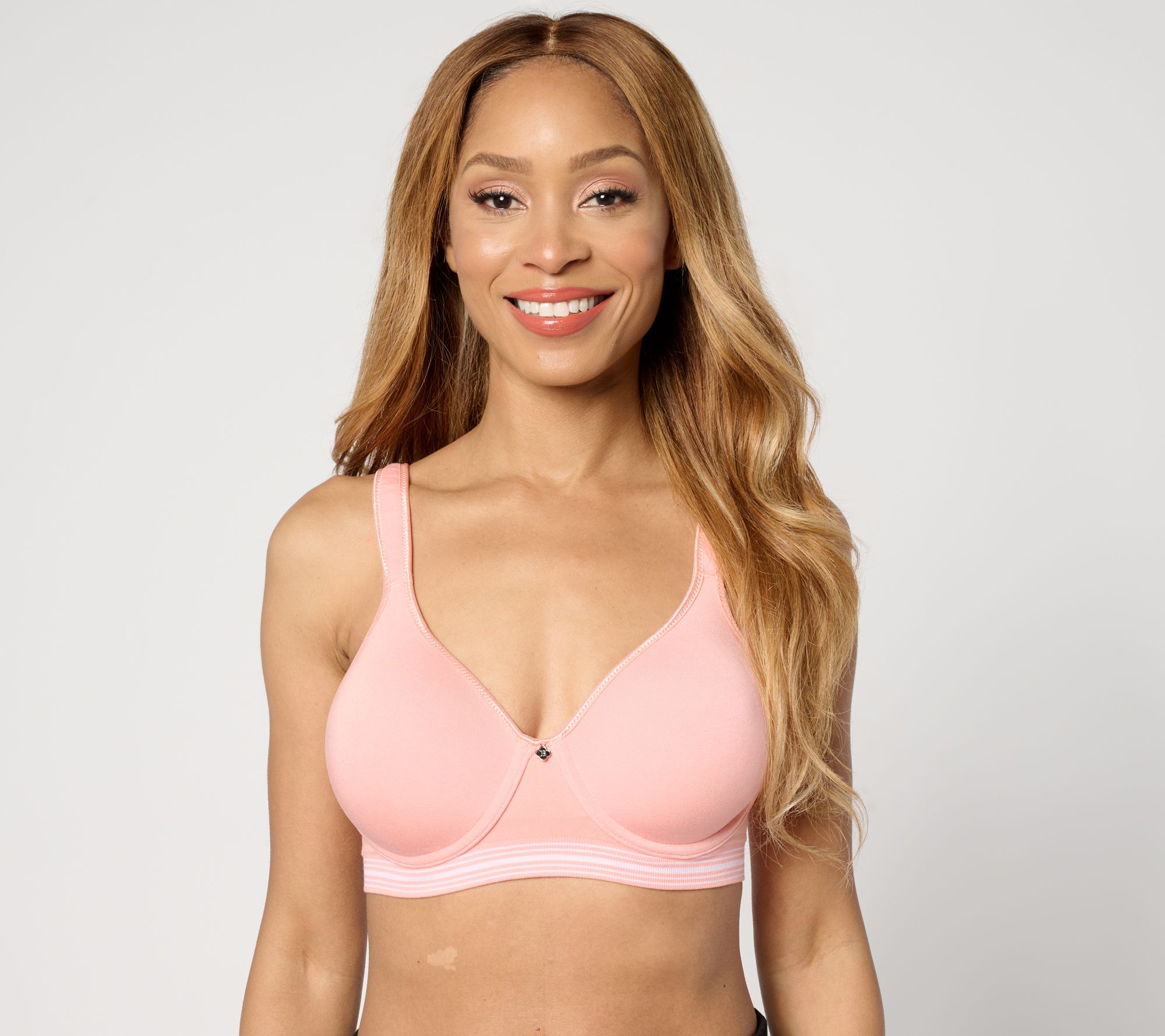"As Is" Breezies Comfort Breeze Seamless Wirefree Bra