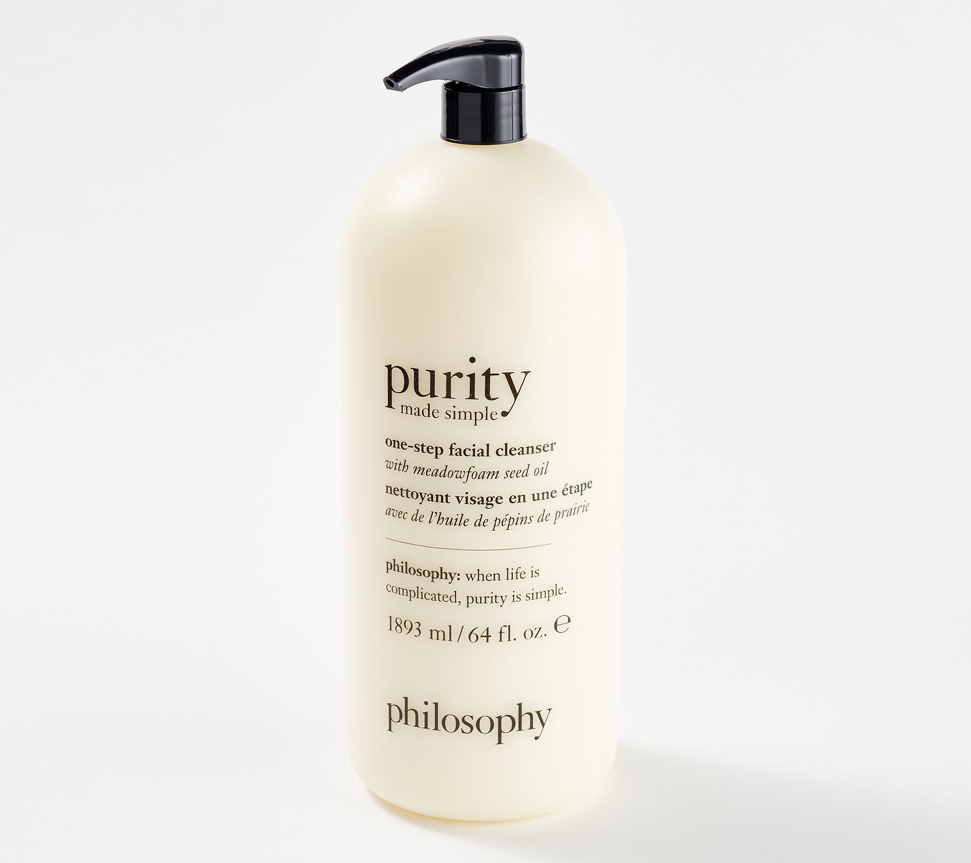 philosophy mega-size 64-oz purity made simple facial cleanser