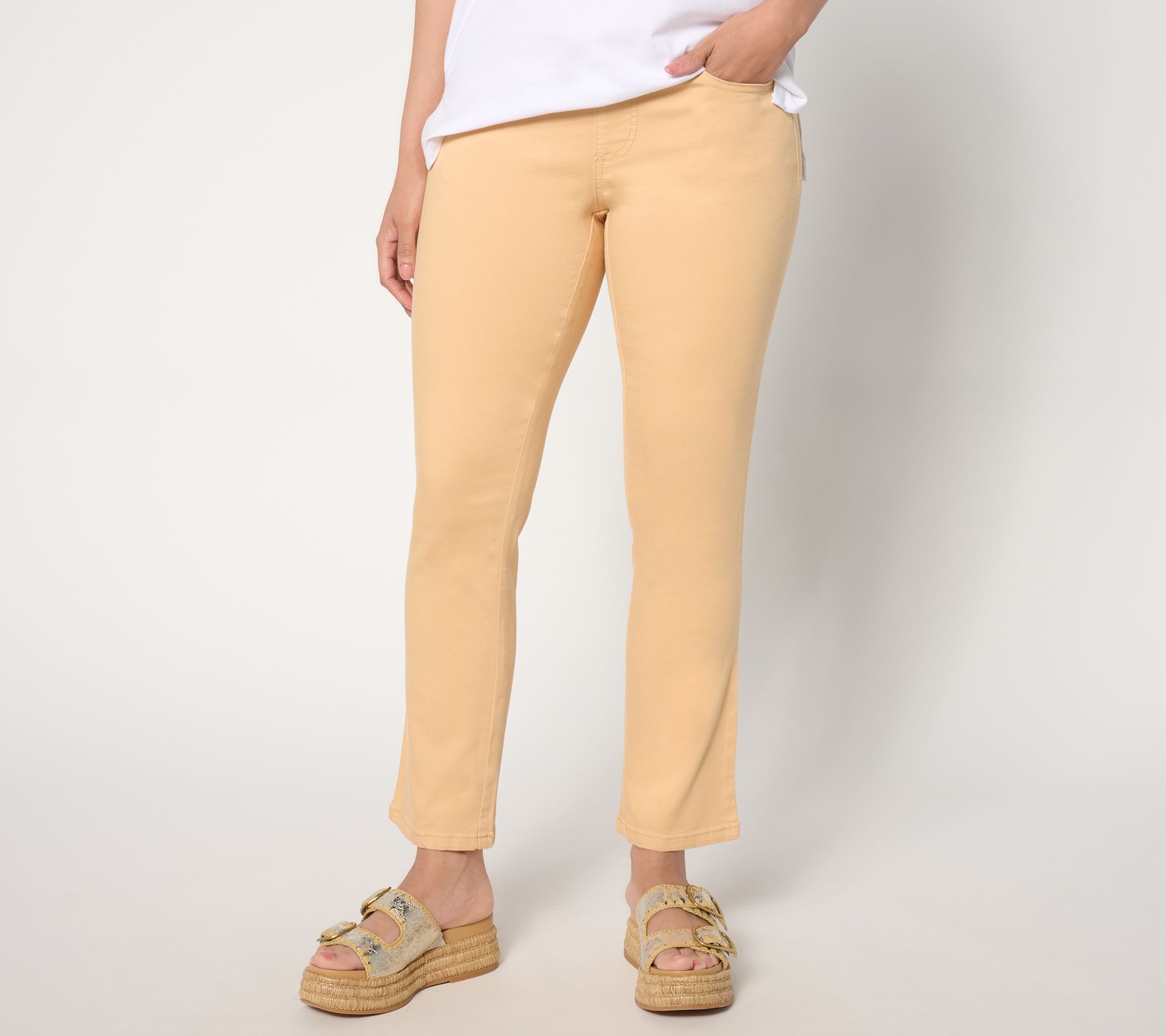 "As Is" Belle by Kim Gravel Pet TripleLuxe Twill Ankle Pant