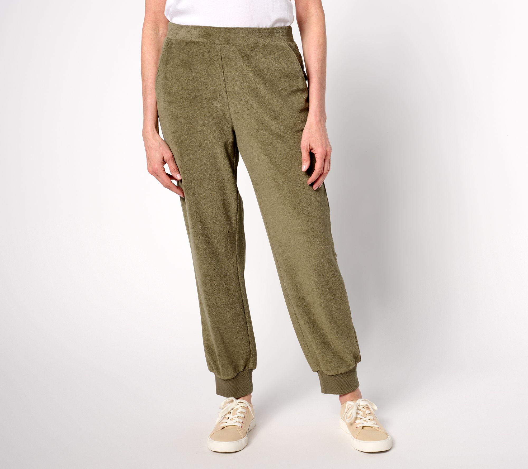 Martha Stewart Signature Tall Knit Jogger Ankle Pants