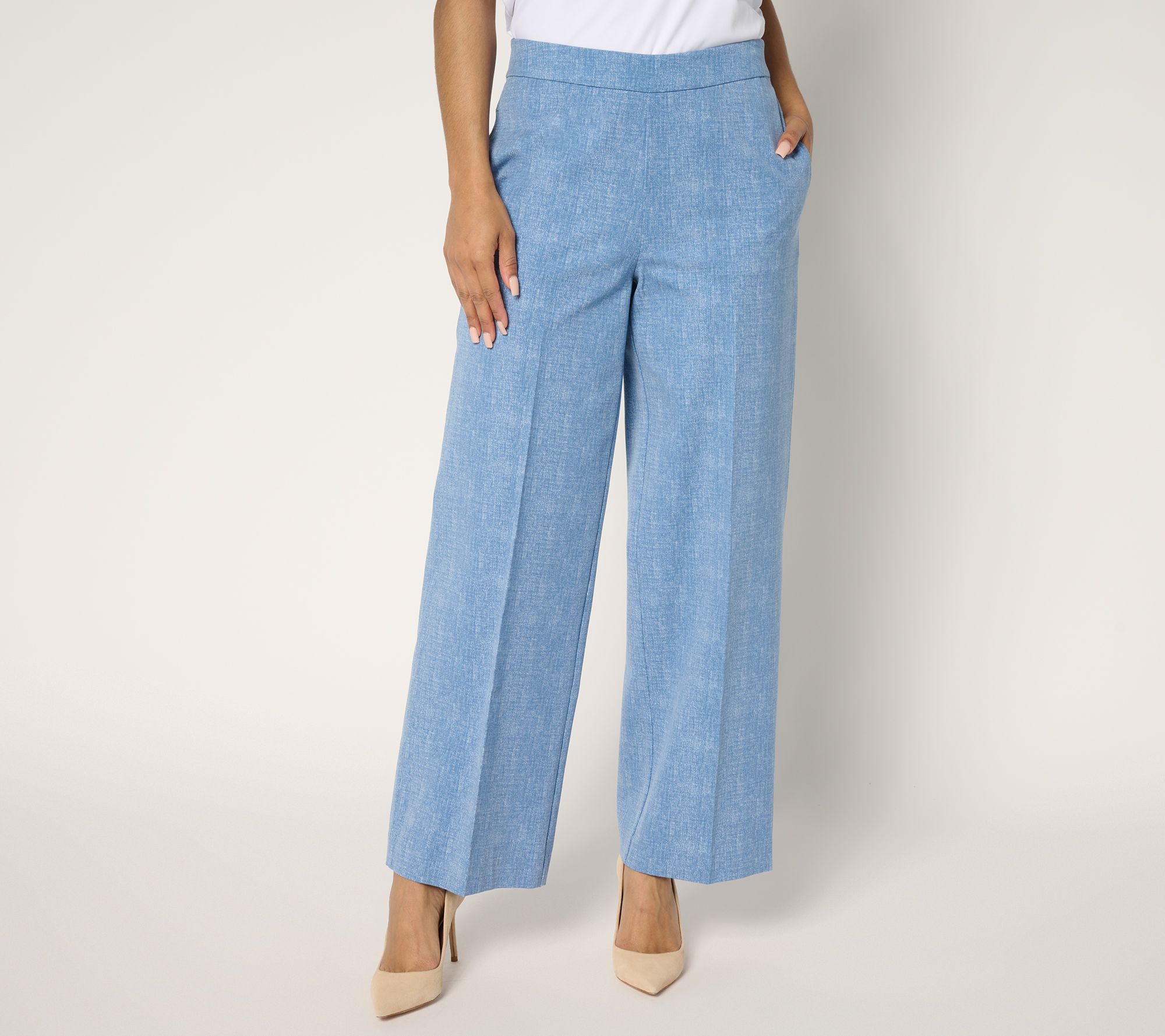Isaac Mizrahi Live! Petite Yacht Club 24/7 Stretch Ankle Pants